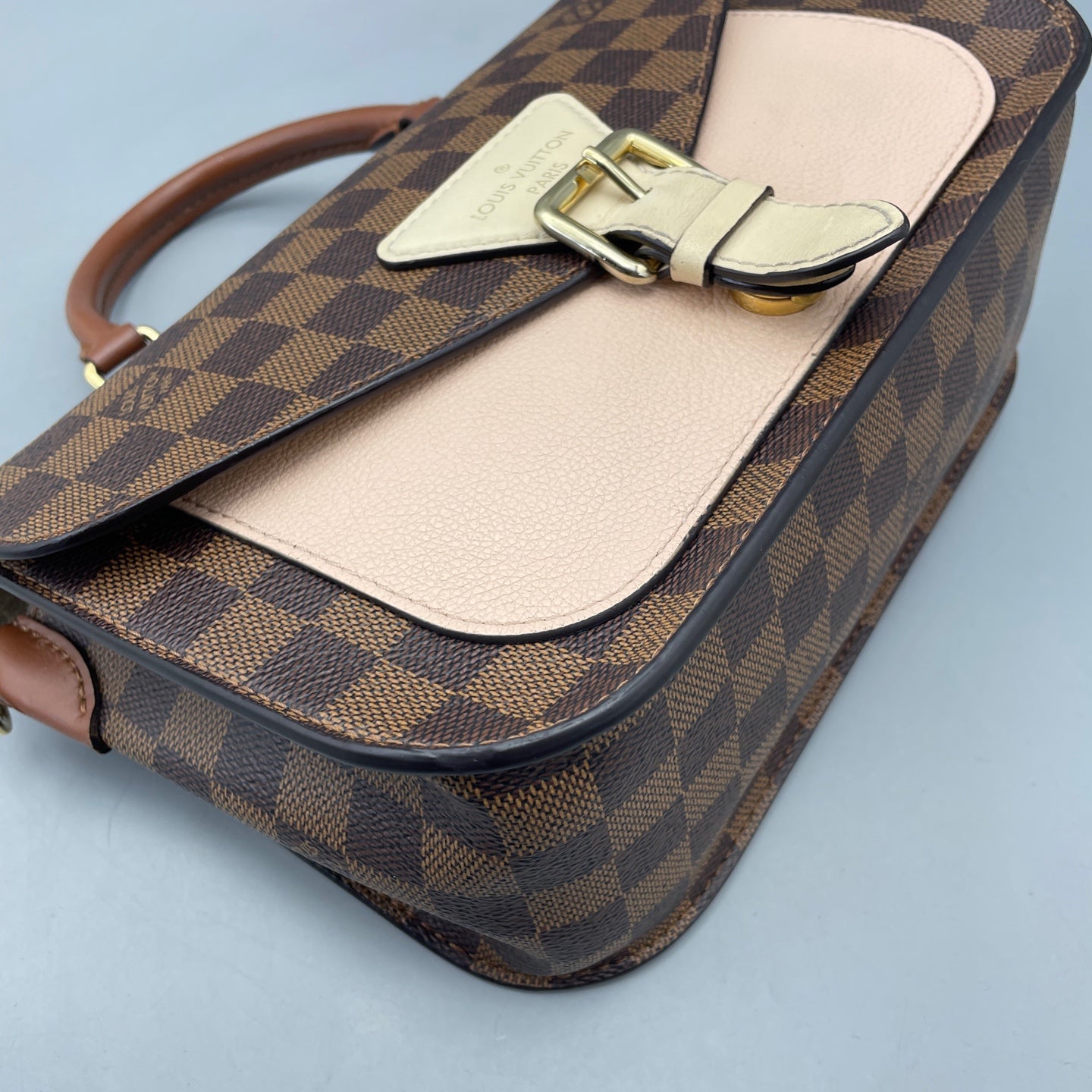 Louis Vuitton - Pallas-style Satchel - Coated canvas with leather trim - Brown - (Small)