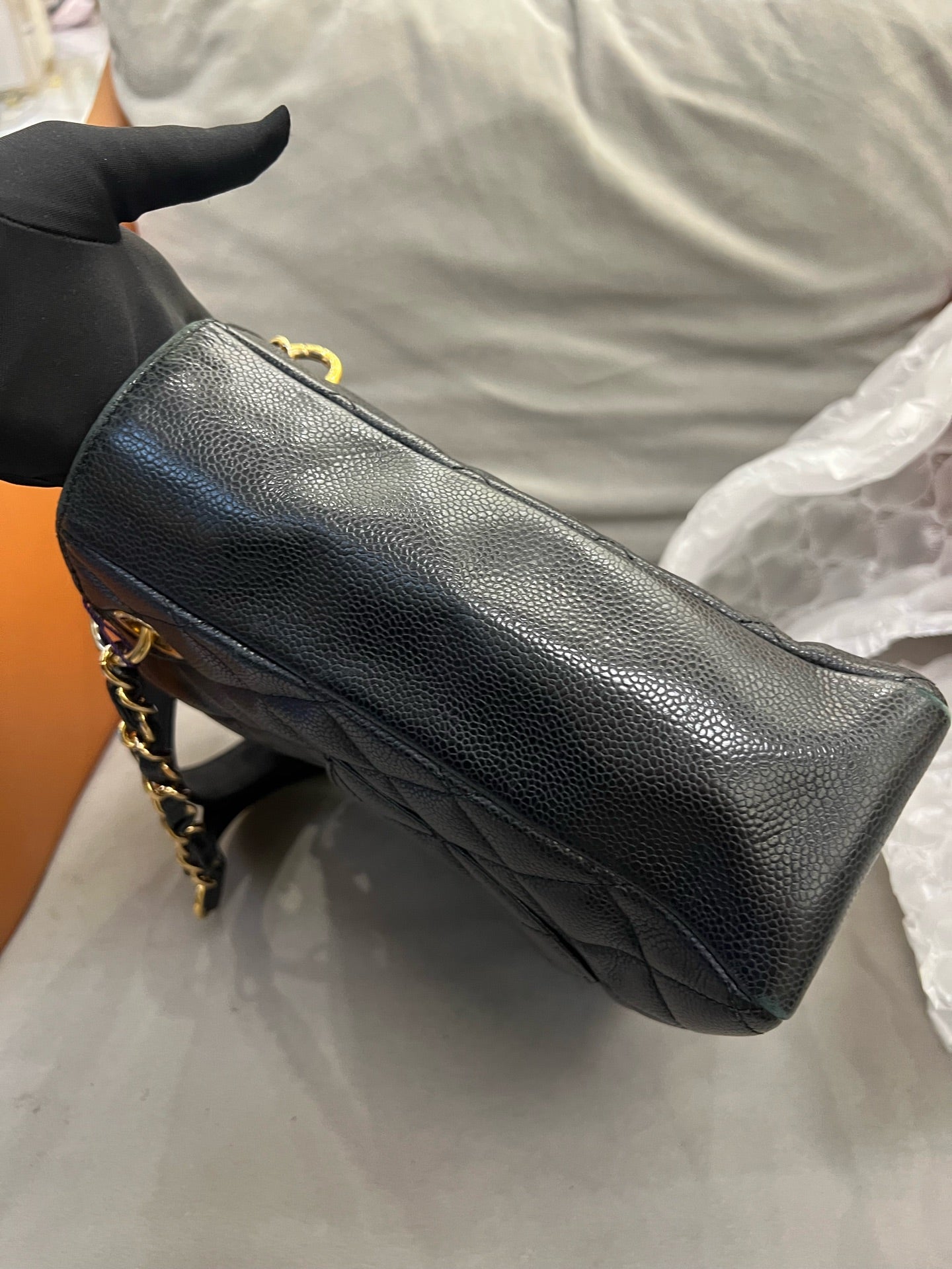 Chanel - PST Small (Petit Shopping Tote) - Caviar leather - Black - (Small)