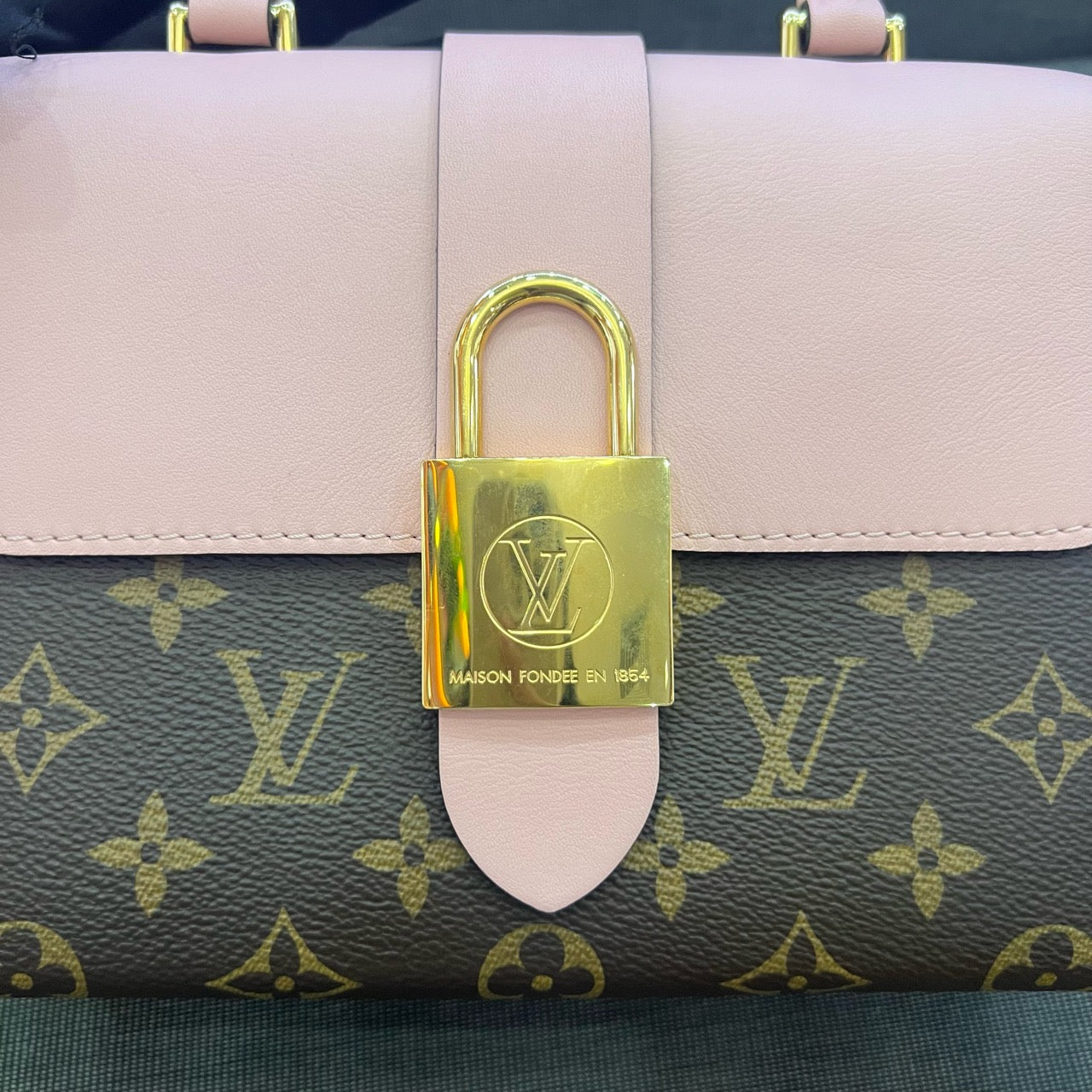 Louis Vuitton - Locky BB - Monogram canvas and leather - Brown and Pink - (mini)