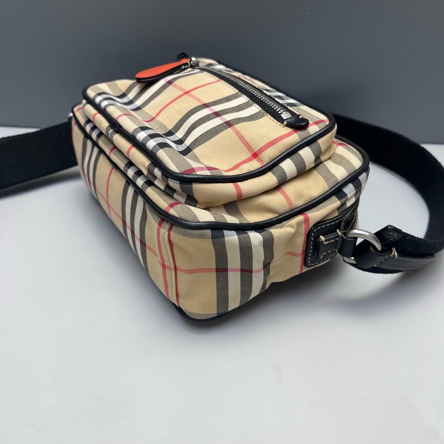 Burberry - Camera Bag - Canvas with leather trim - Beige - (Small)