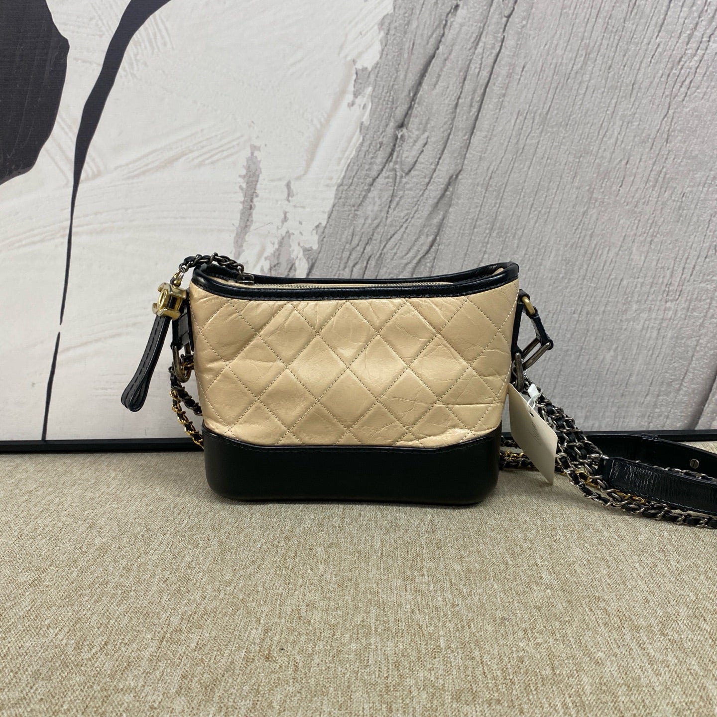 Chanel - Gabrielle Hobo Bag Small - Leather - Multicolour - (small)