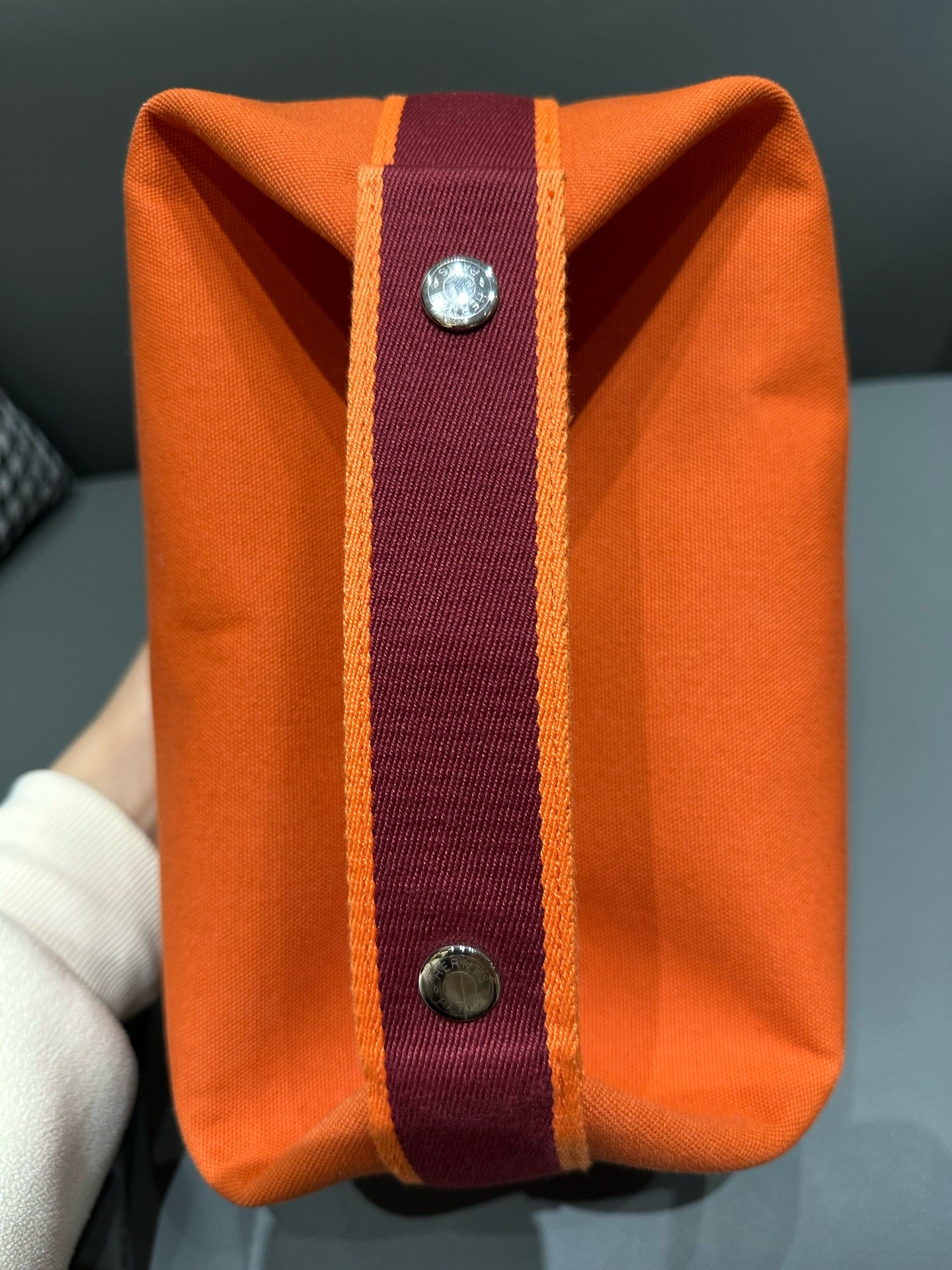 Hermes - NeoBain Pouch - Cotton - Orange - (large)