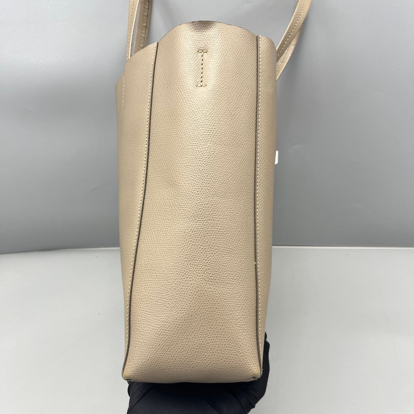 Celine - Bucket Tote Bag - Grained calfskin leather - Grey - (medium)
