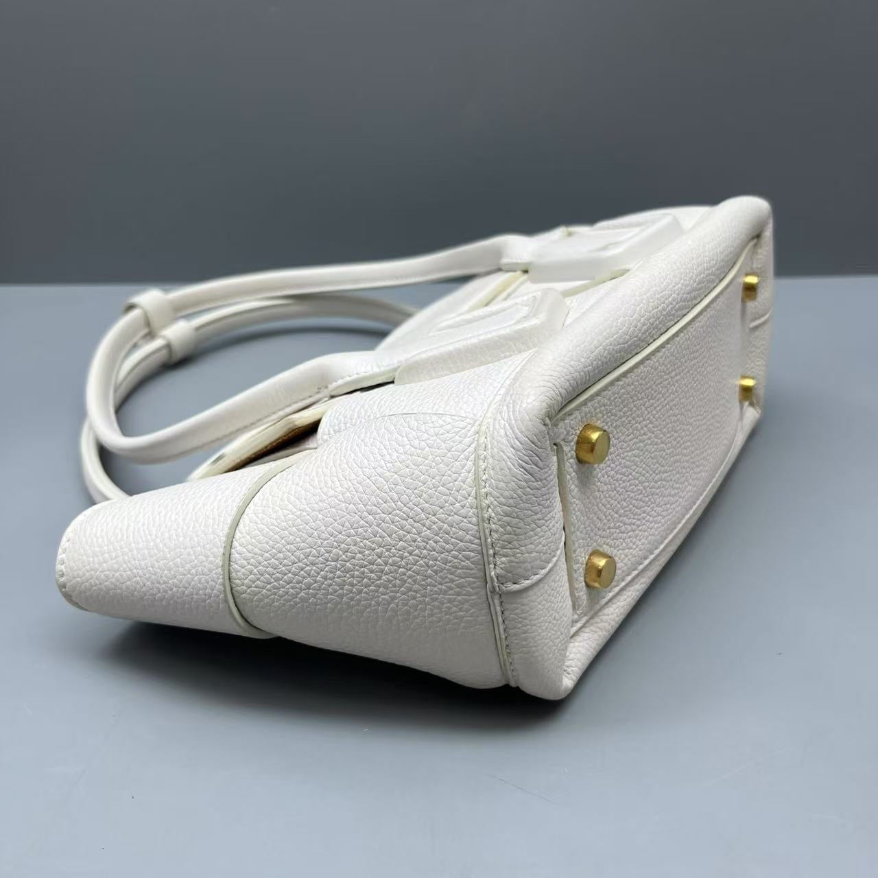Bottega Veneta - Arco Shoulder Bag - Leather - White - (small)