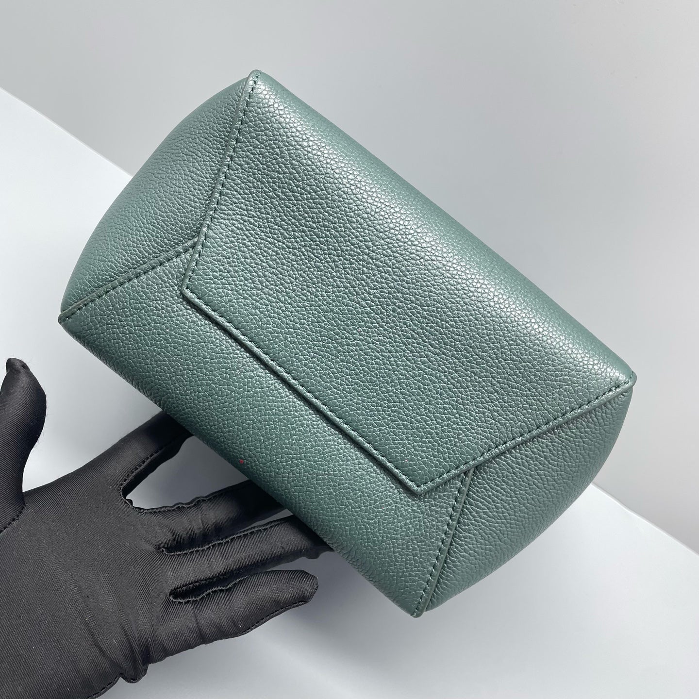Celine - Small Bucket Bag - Leather - Green - (small)