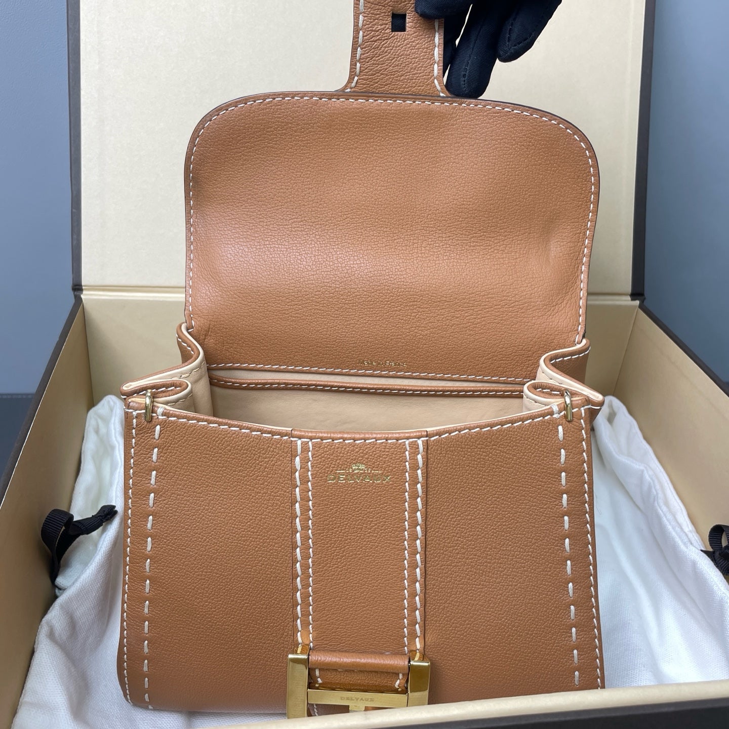 Delvaux - Brillant Mini - Leather - Brown - (mini)