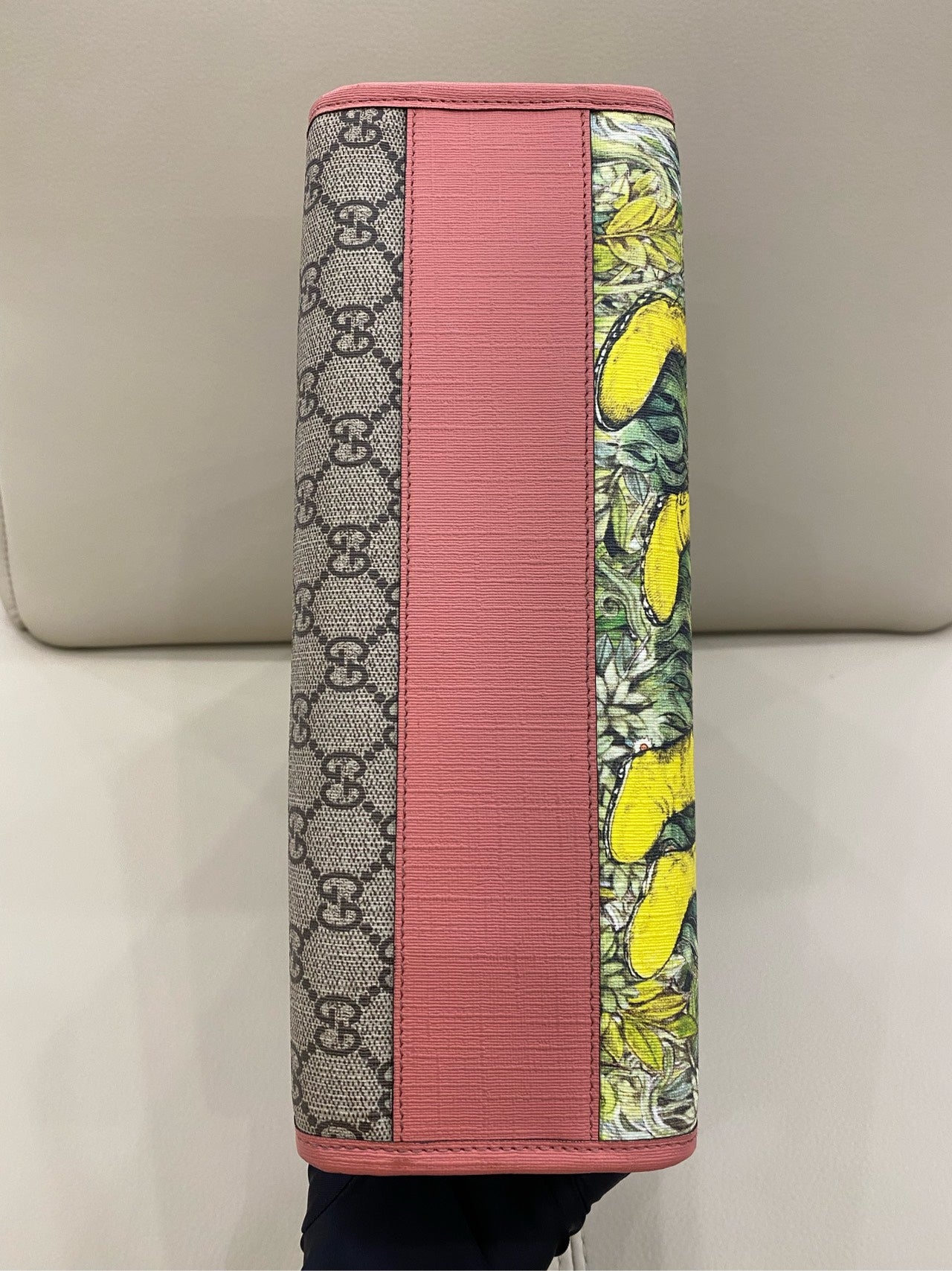 Gucci - Yuko Higuchi Cat and Rabbit Tote Bag - GG Supreme canvas with leather trim - Multicolour with Pink accents - (medium)