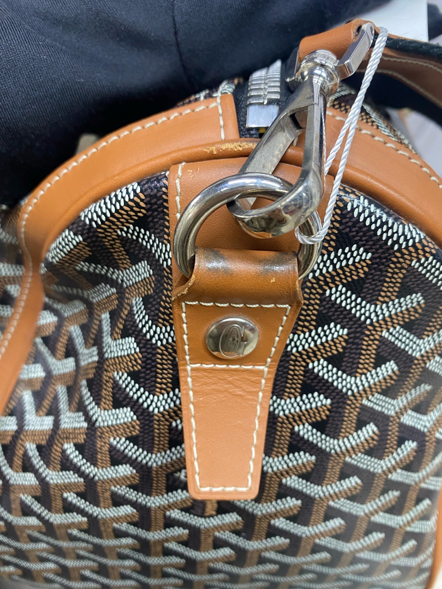 Goyard - Boston 50 - Goyardine coated canvas with leather trim - Brown - (Large)