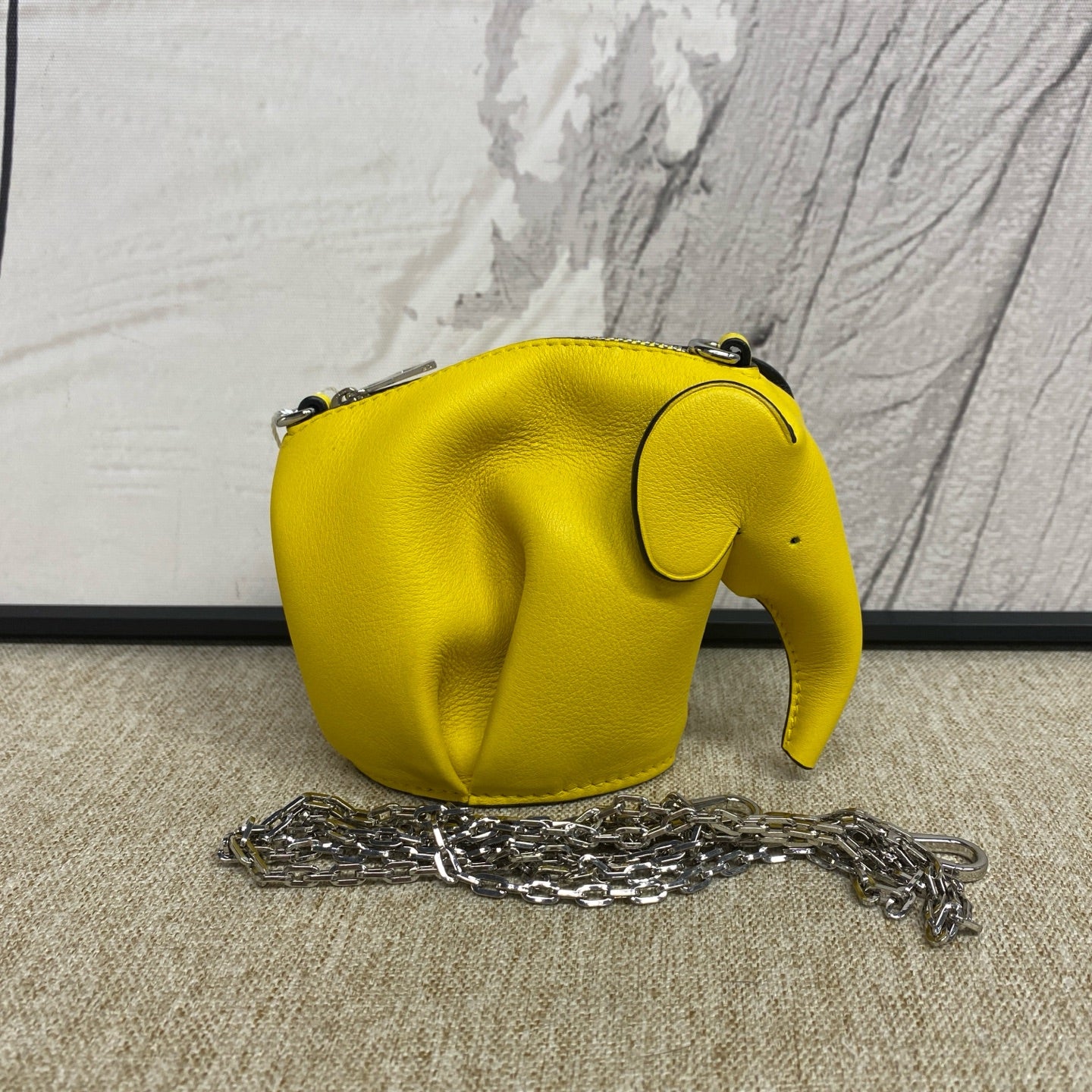 Loewe - Elephant Mini Bag - Leather - Yellow - (mini)