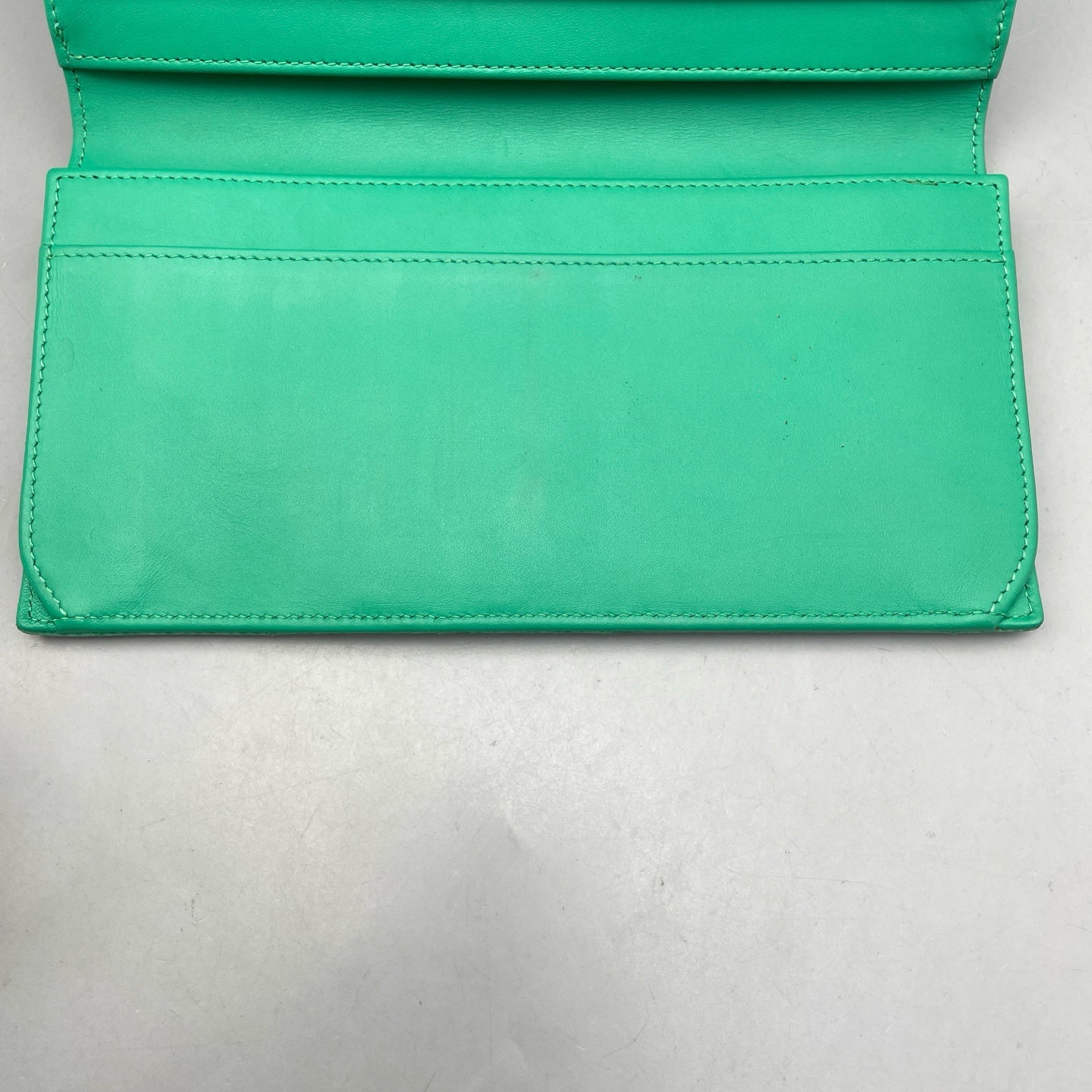 Chanel - Trifold Wallet - Caviar leather - Light Green - (small)