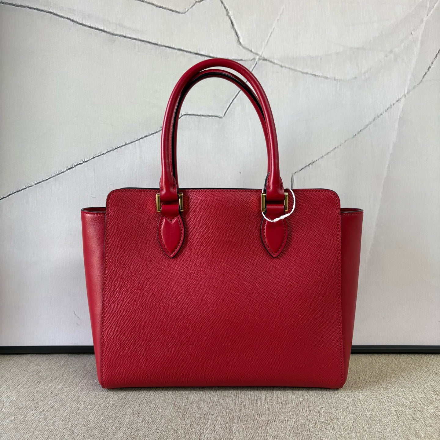 Prada - Galleria Bag - Saffiano leather - Red - (Medium)