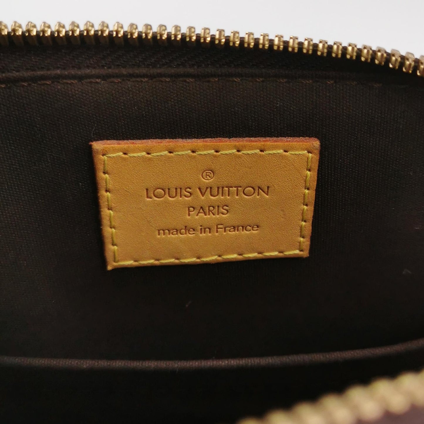 Louis Vuitton - Alma BB - Patent leather - Burgundy - (mini)