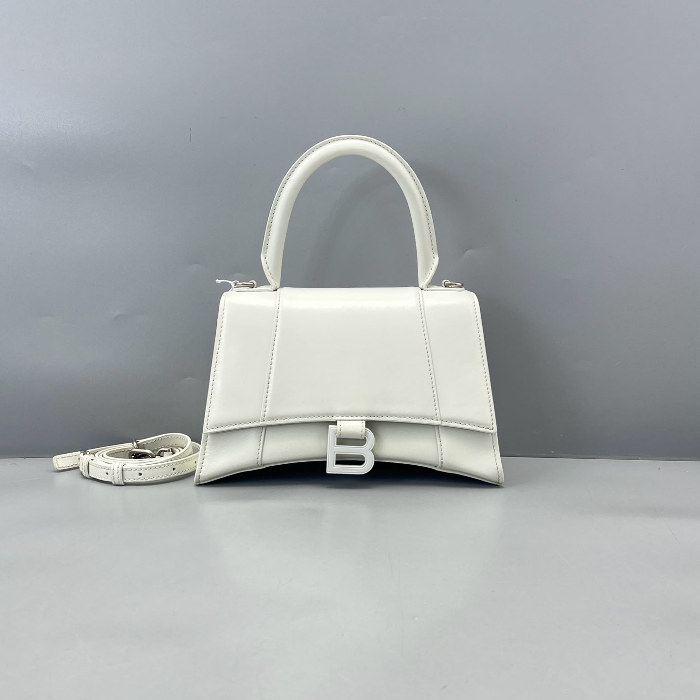 Balenciaga - Hourglass Bag - Leather - White - (small)