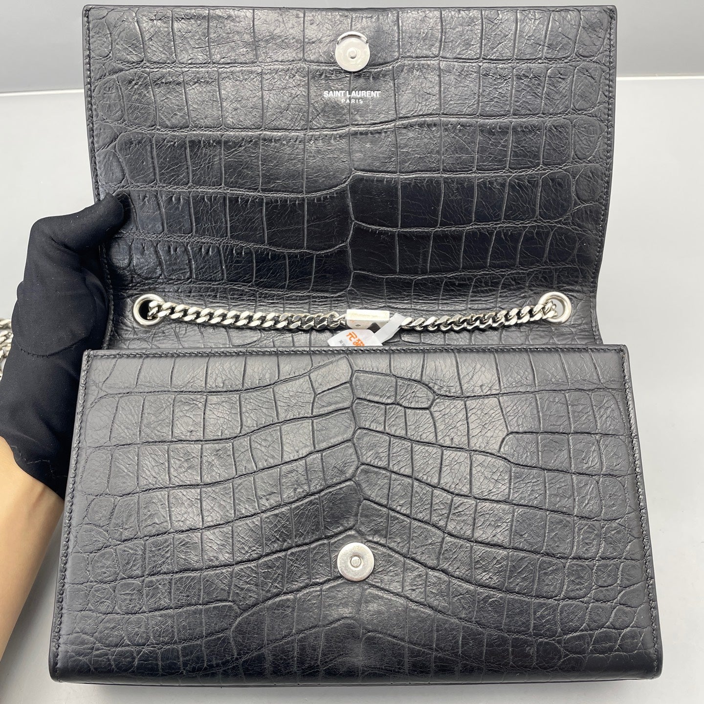 Saint Laurent - Kate Tassel Chain Bag - Leather - Black - (small)