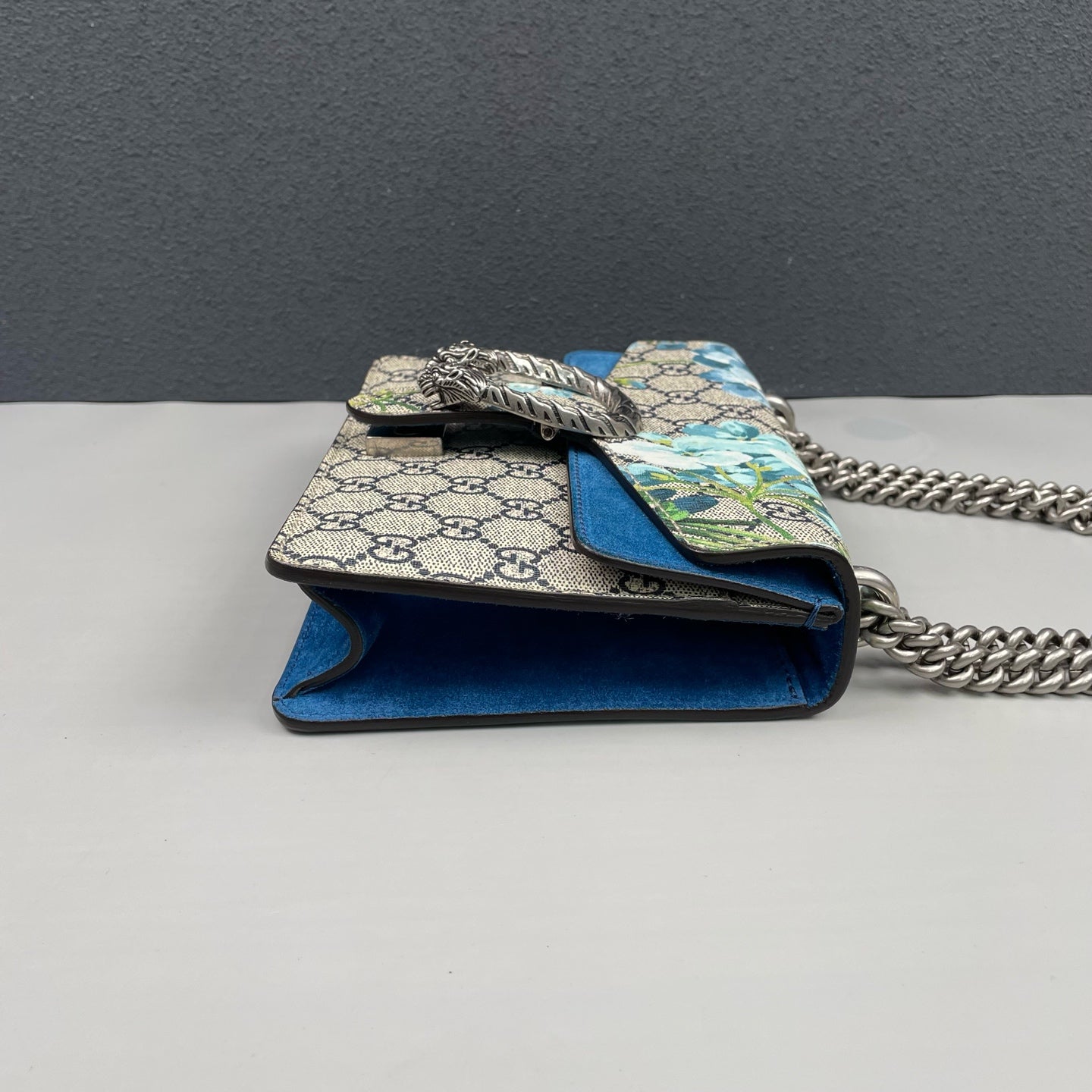 Gucci - Dionysus Small Shoulder Bag - GG Supreme coated canvas with suede and leather trim - Multicolour - (small)