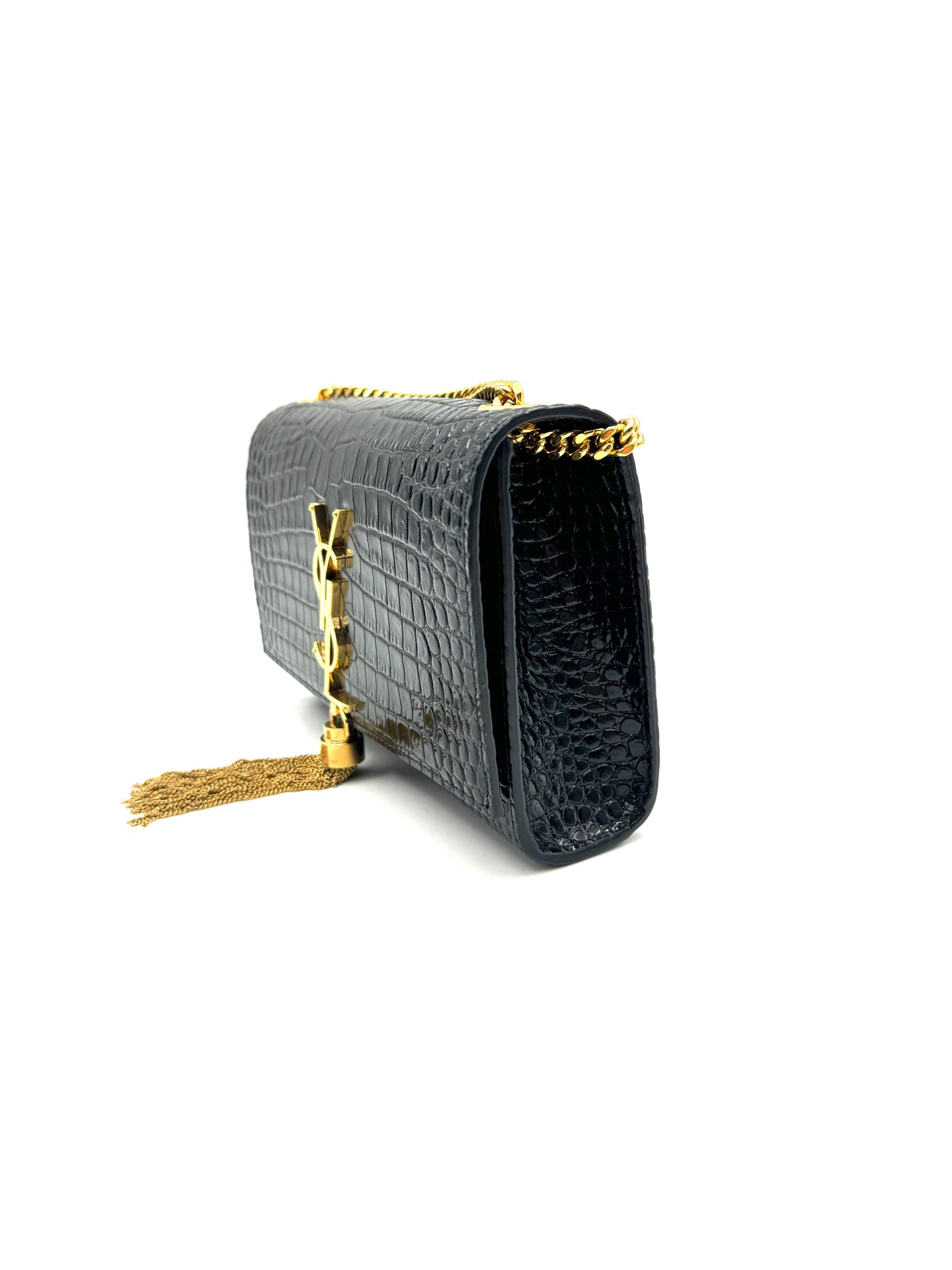Saint Laurent - Kate Bag with Tassel - Leather - Black - (mini)