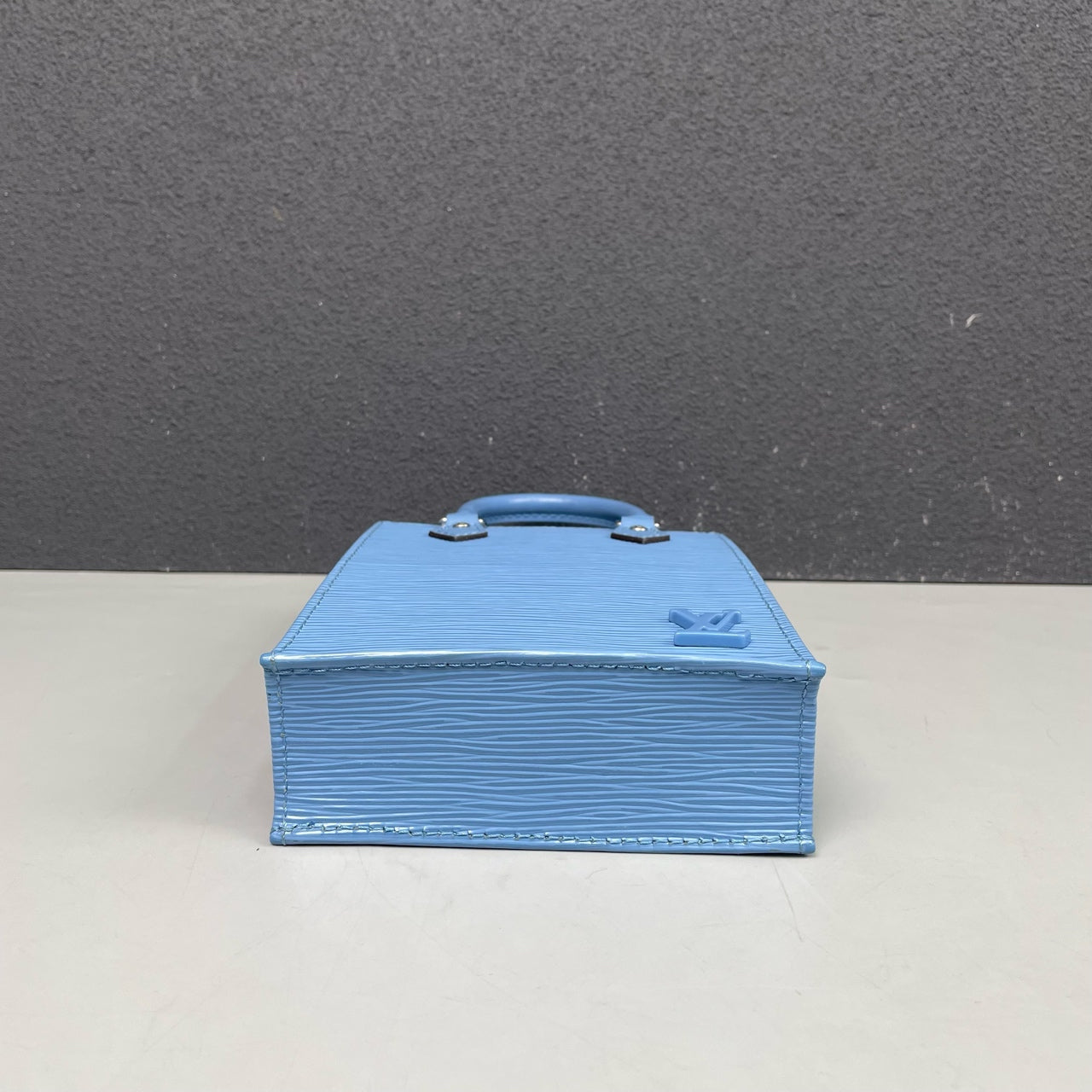 Louis Vuitton - Petit Sac Plat - Leather - Blue - (mini)