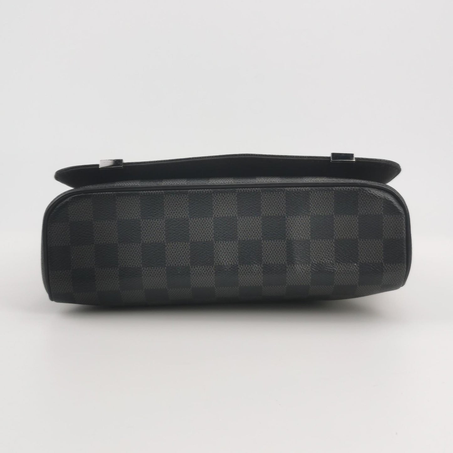Louis Vuitton - District PM Messenger Bag - Damier Graphite canvas with leather trim - Grey - (small)