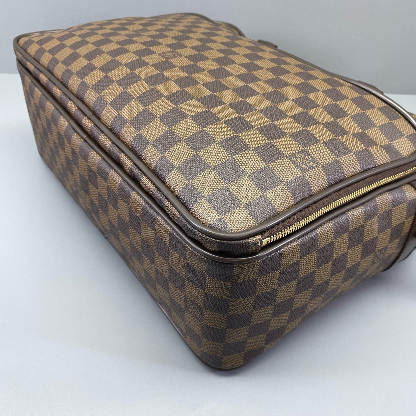 Louis Vuitton - Double-Layer Briefcase - Damier Ebene Coated Canvas and Leather - Brown - (large)