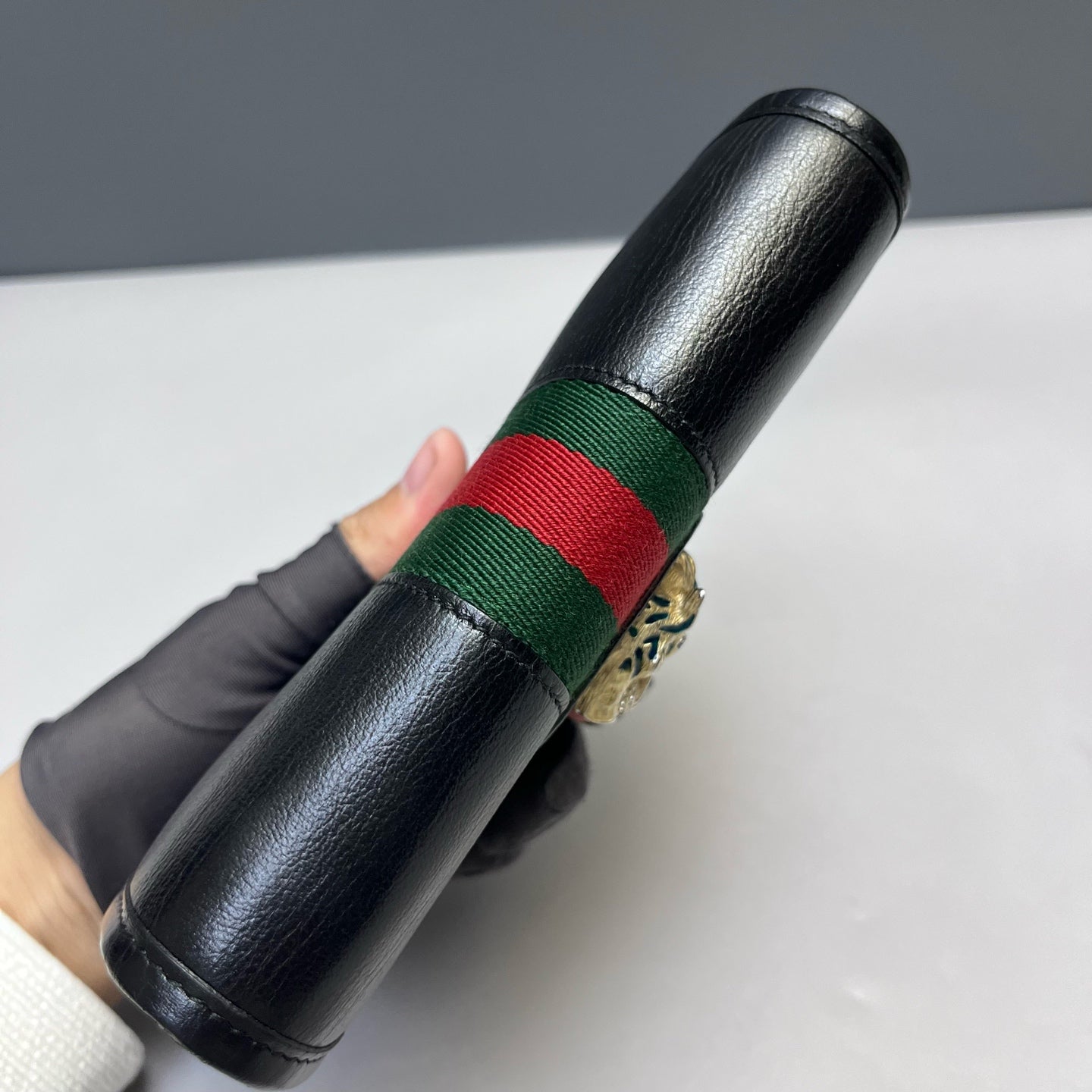 Gucci - Rajah Chain Bag - Leather - Black - (Mini)