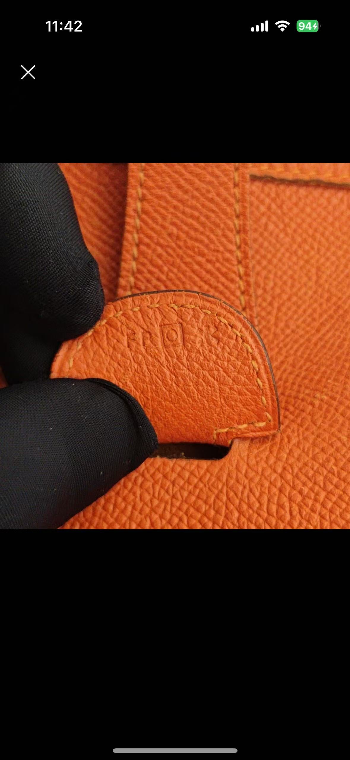 Hermès - Evelyne III 33 - Epsom leather - Orange - (medium)