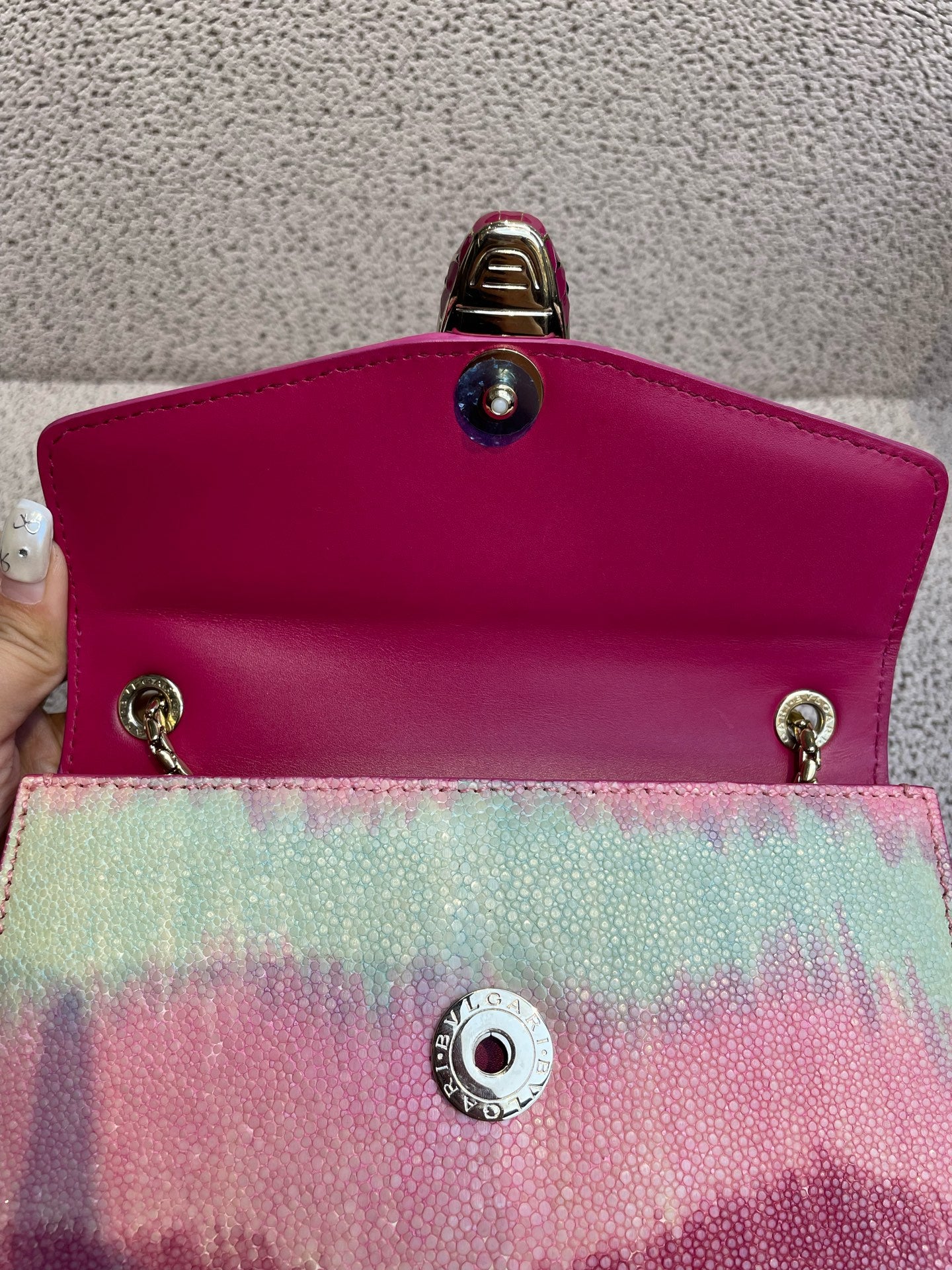 Bvlgari - Serpenti Forever Riviera Limited Edition - Stingray skin - Multicolour - (small)