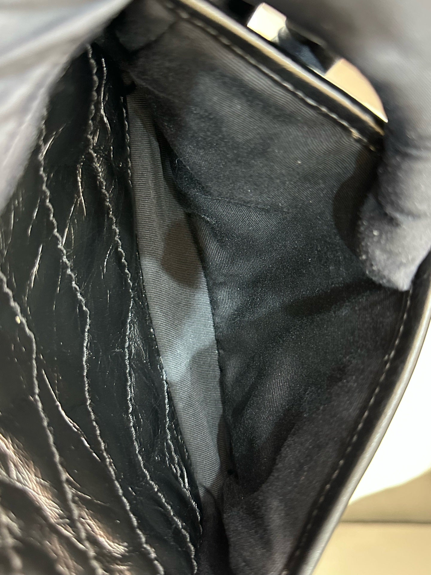 Saint Laurent - Niki Baby - Calfskin leather - Black - (mini)