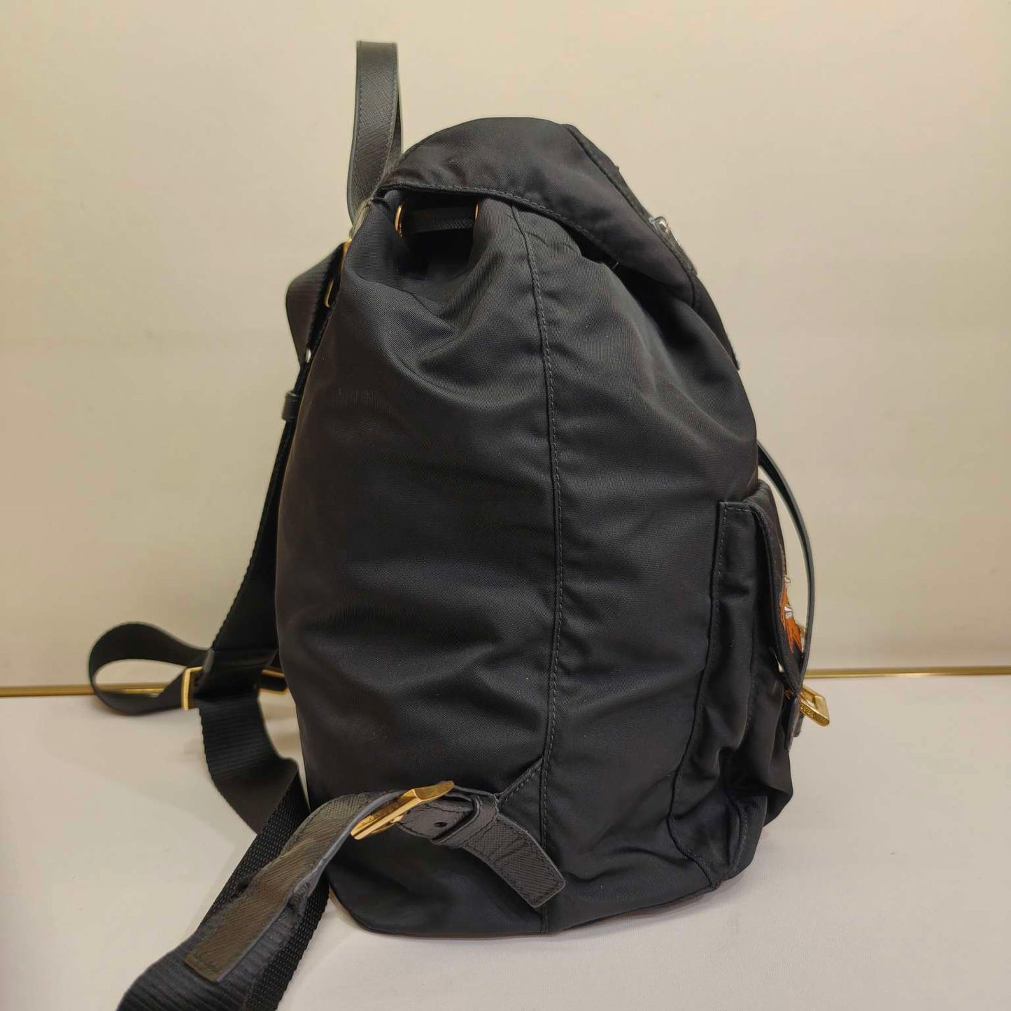 Prada - Robot Backpack - Nylon and Saffiano leather - Black - (medium)