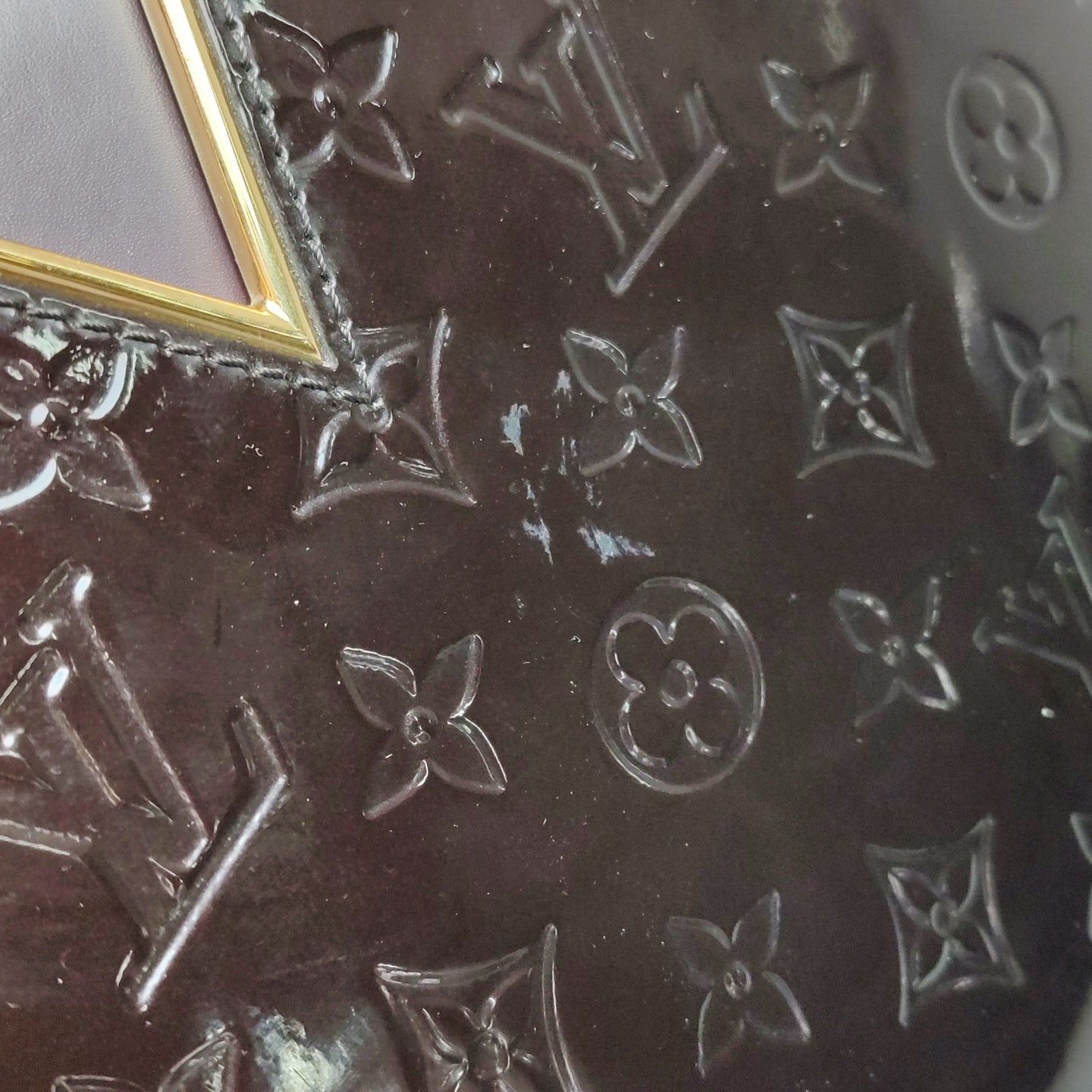 Louis Vuitton - Melrose - Patent leather - Burgundy - (Medium)