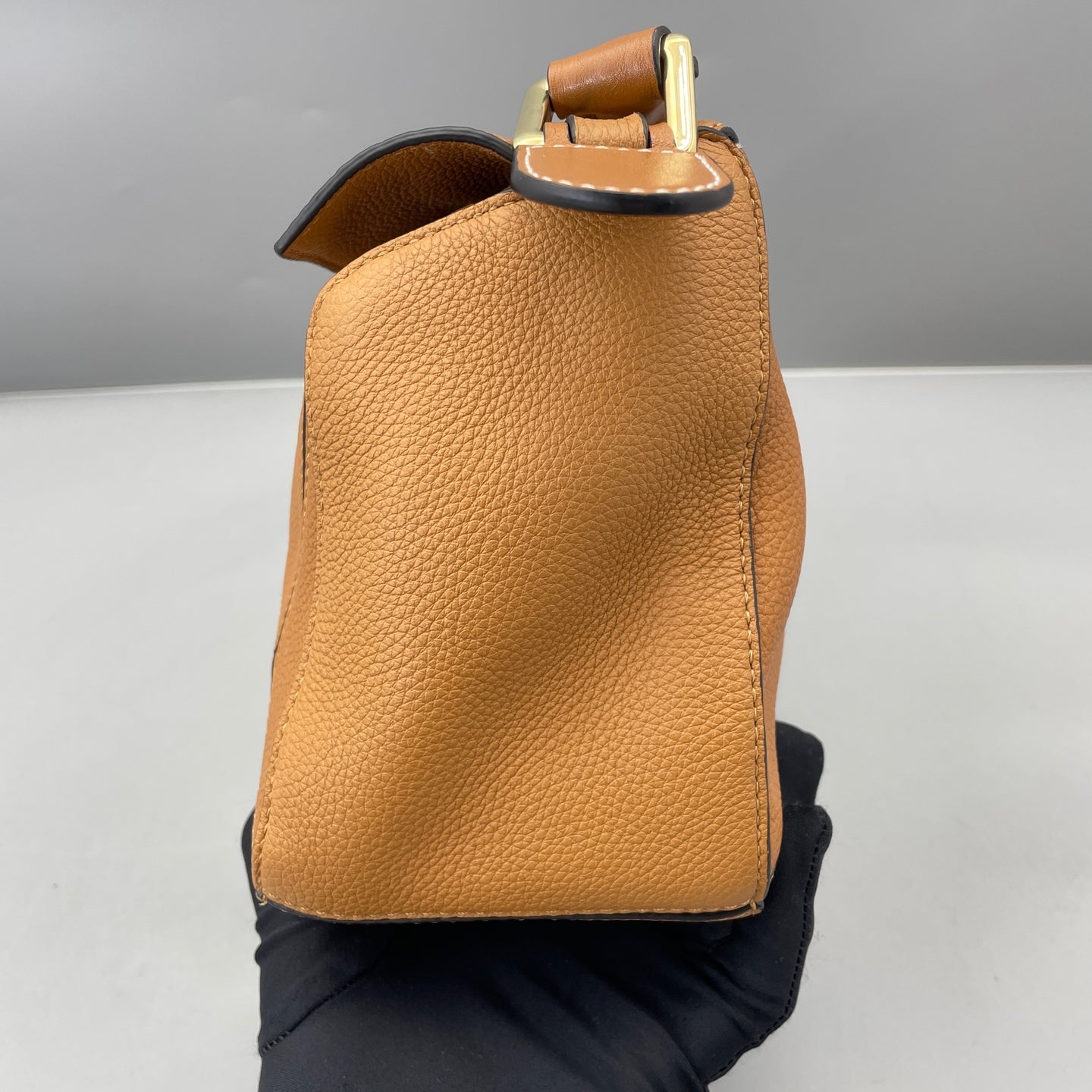 Loewe - Puzzle - Grained calfskin leather - Caramel - (Small)