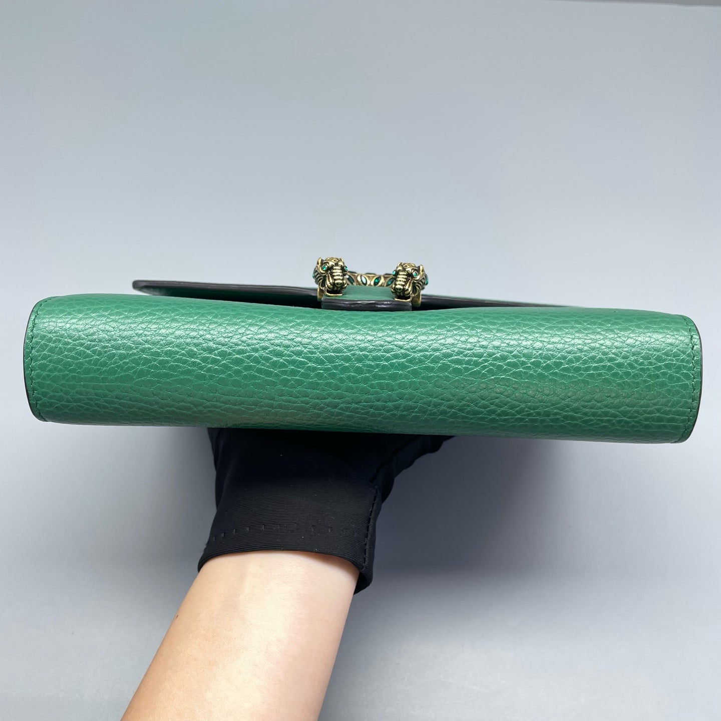 Gucci - Dionysus Wallet on Chain (WOC) - Pebbled leather - Green - (mini)