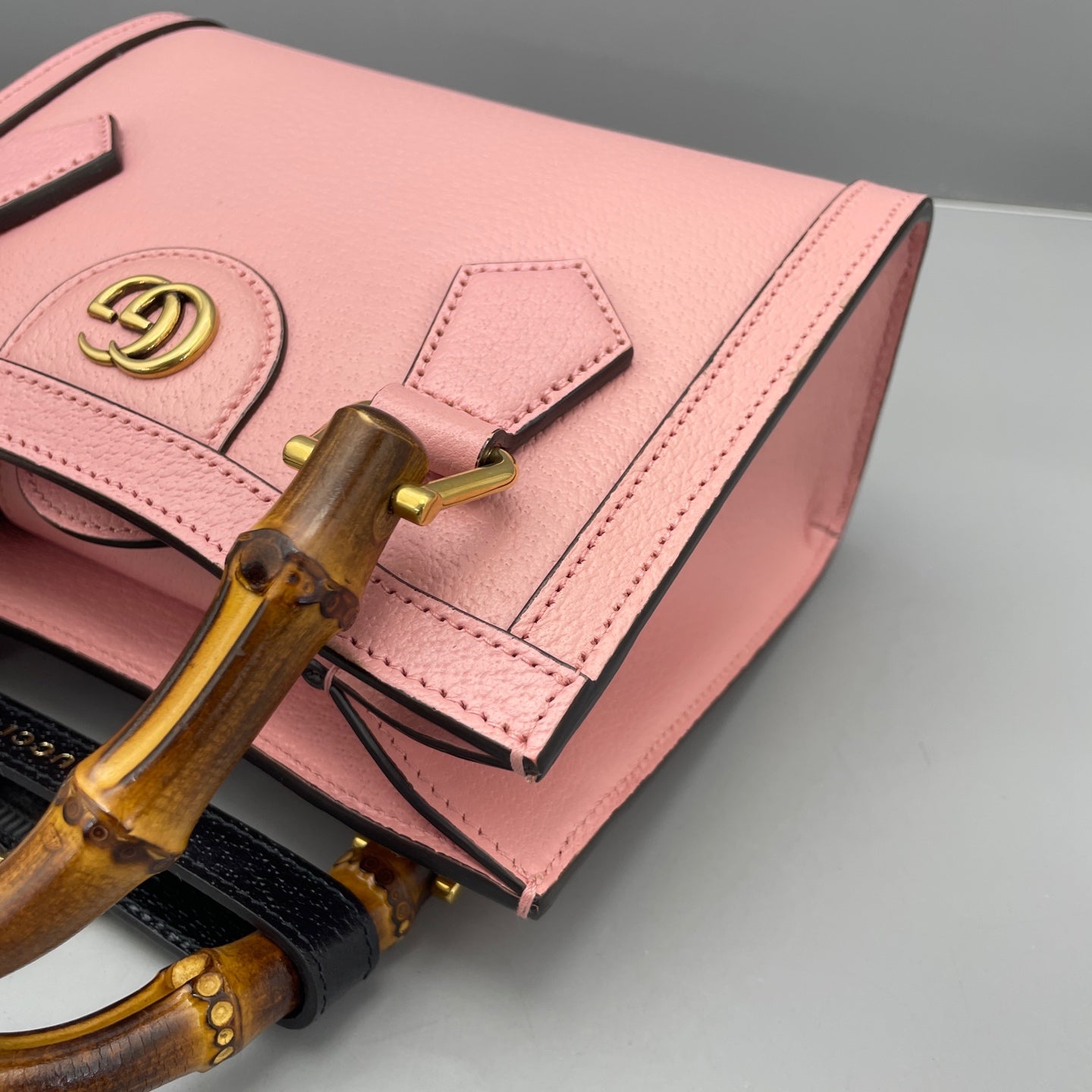 Gucci - Diana Mini Tote Bag - Leather - Pink - (mini)