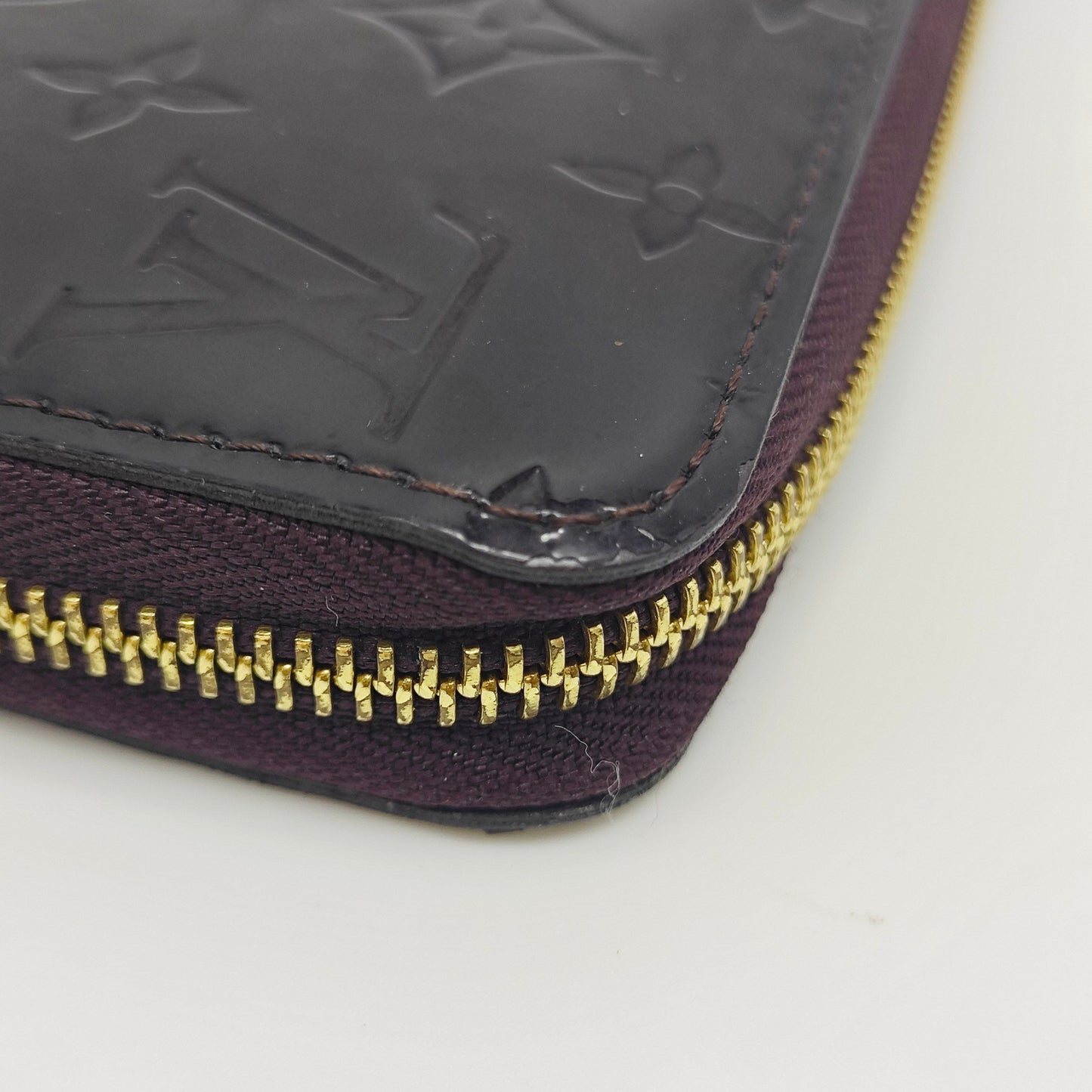Louis Vuitton - Zippy Wallet - Patent leather - Burgundy - (medium)