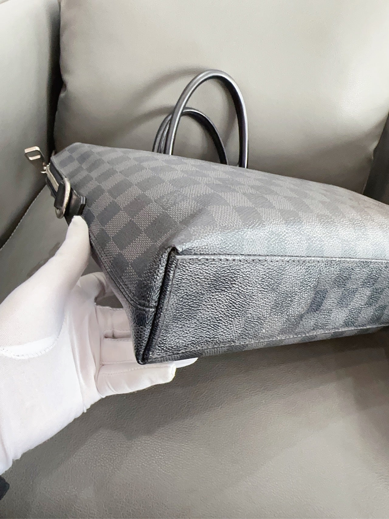 Louis Vuitton - Porte-Documents Voyage - Damier Graphite coated canvas with leather trim - Black - (Medium)