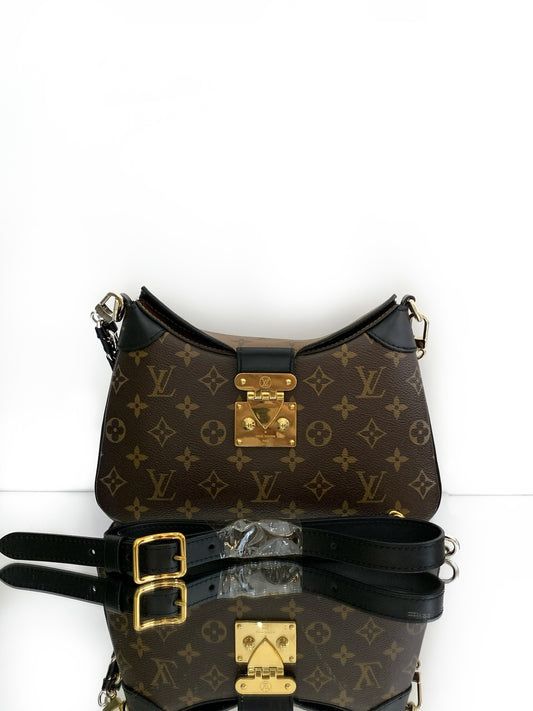 Louis Vuitton - Twinny - Monogram coated canvas with leather trim - Brown - (medium)