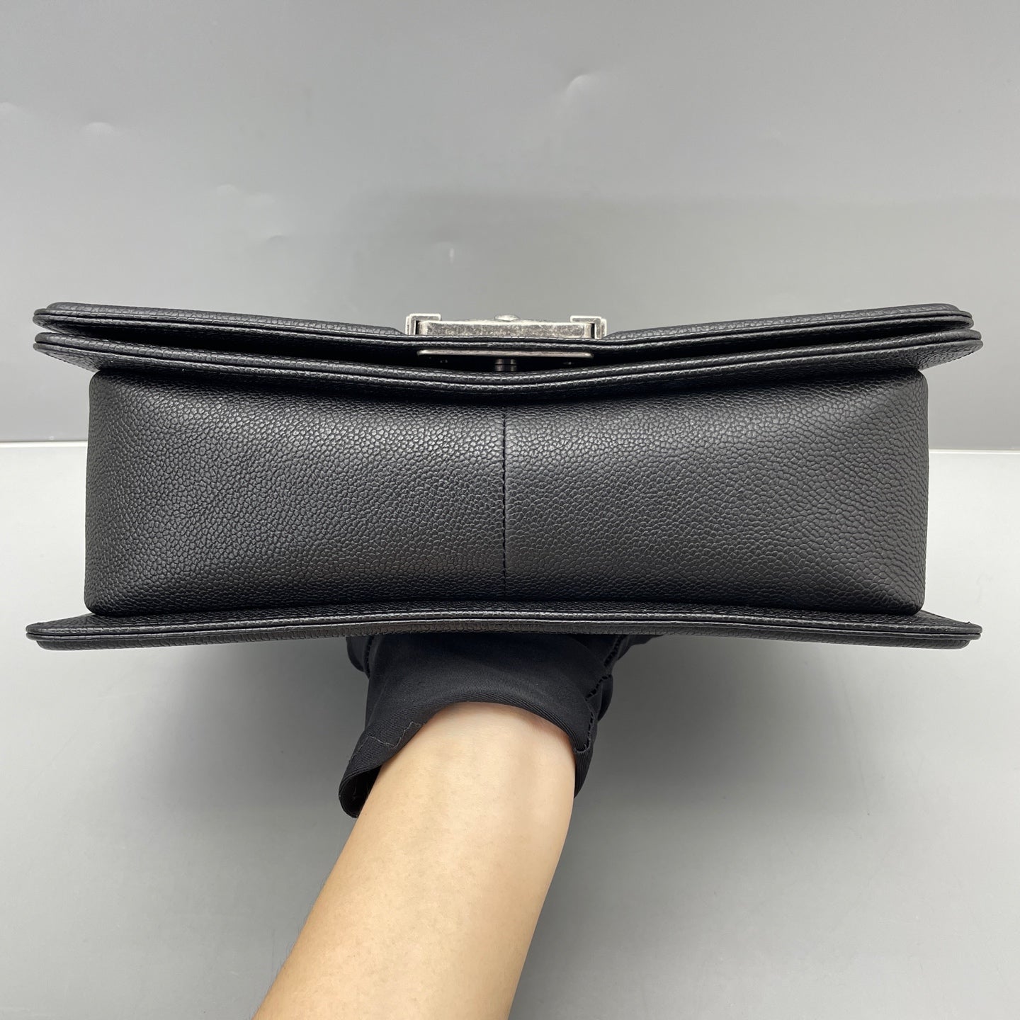 Chanel - Boy Chanel Flap Bag - Caviar leather - Black - (Medium)