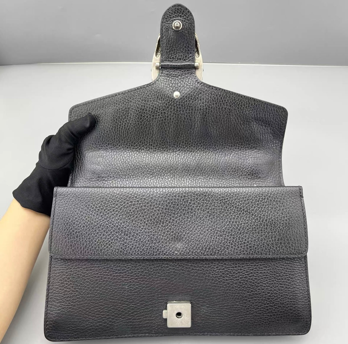 Gucci - Dionysus Medium Shoulder Bag - Leather - Black - (Medium)