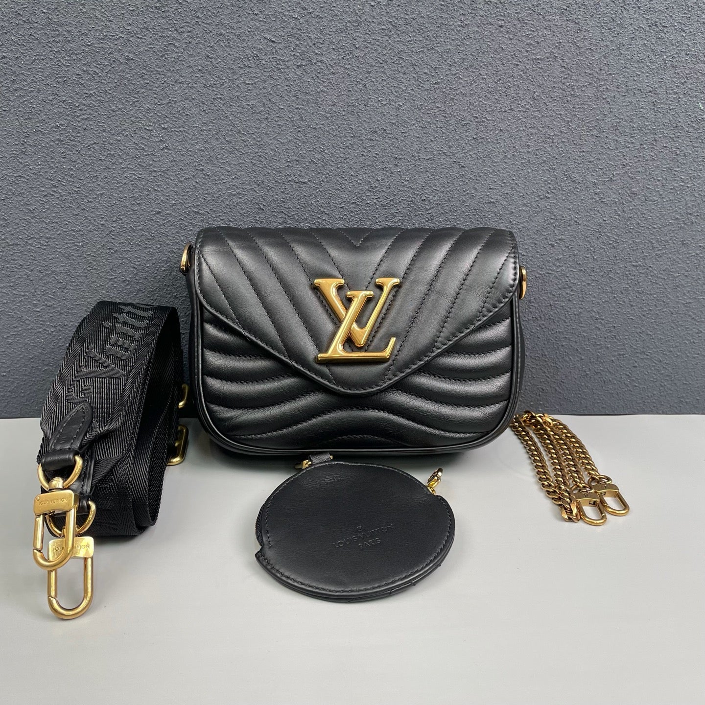 Louis Vuitton - New Wave - Leather - Black - (Mini)