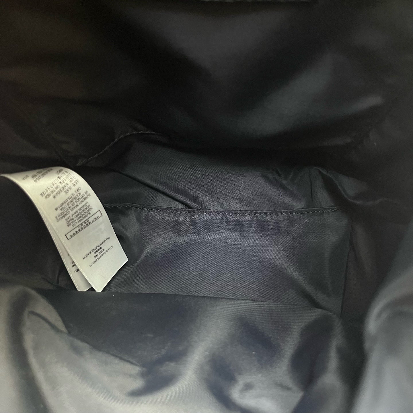 Burberry - Drawstring Backpack - Polyamide - Black - (small)