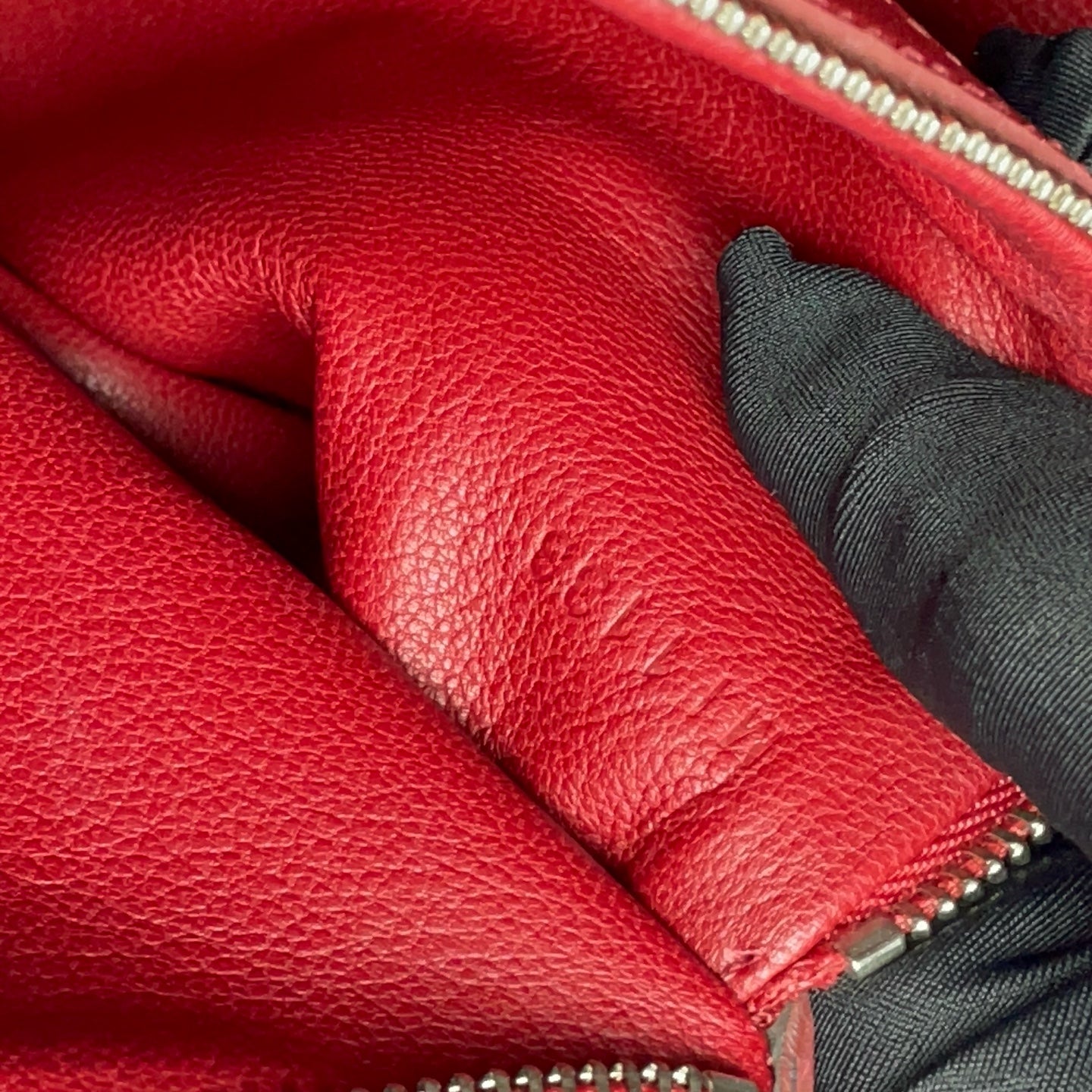 Louis Vuitton - Lockit Tote Bag - Grained leather - Red - (medium)