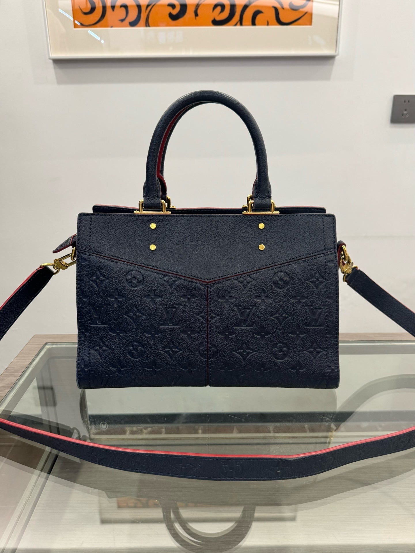 Louis Vuitton - Sully M54195 - Leather - Blue - (medium)