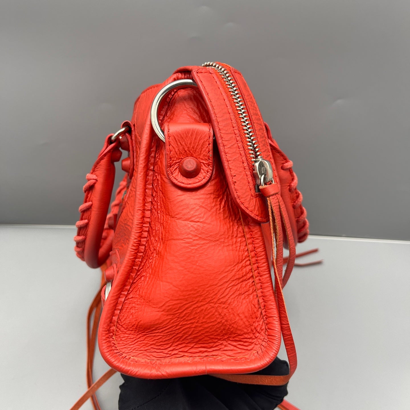 Balenciaga - City Mini - Lambskin leather - Orange - (mini)
