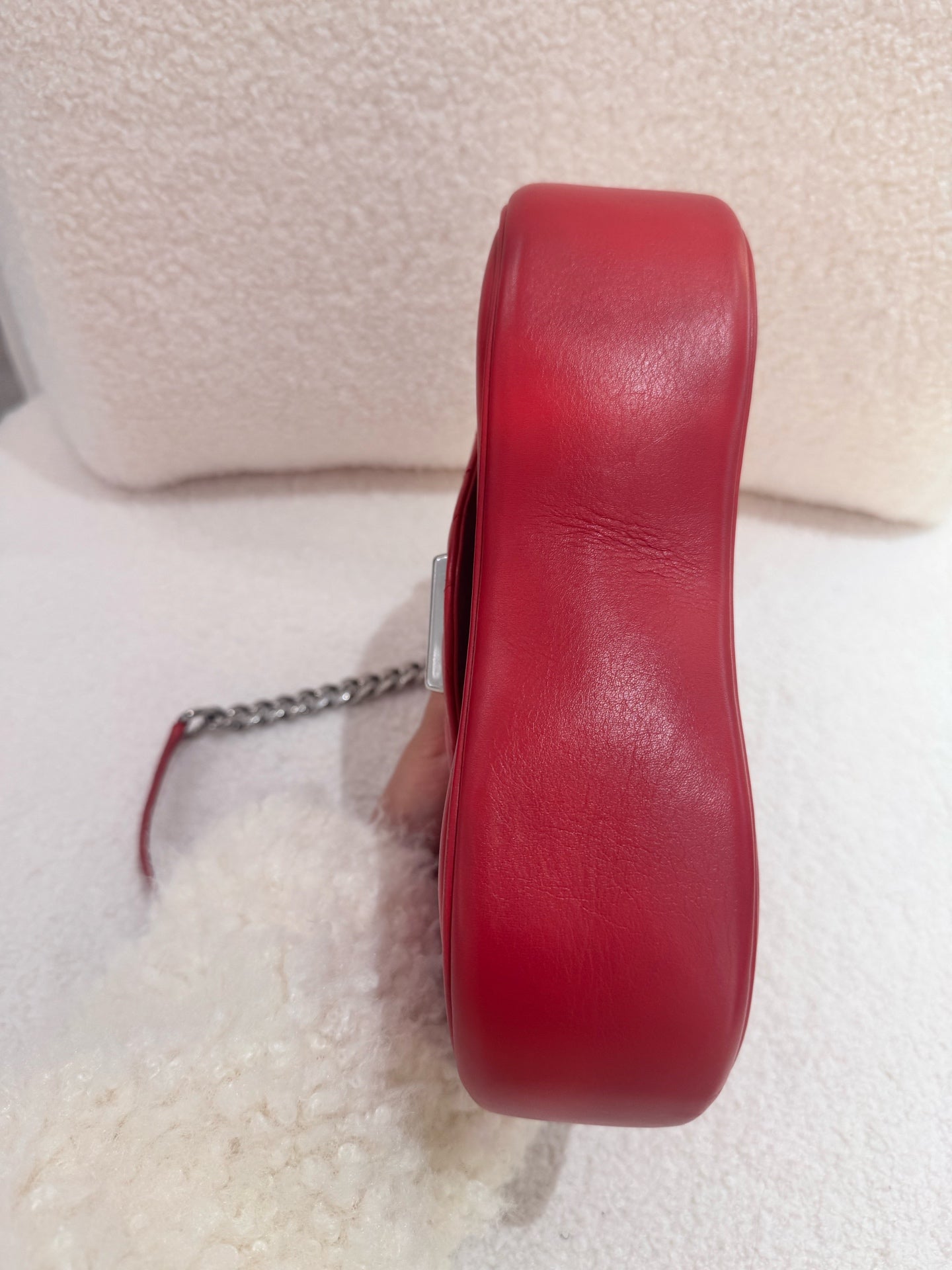 Louis Vuitton - New Wave Chain Bag - Leather - Red - (small)