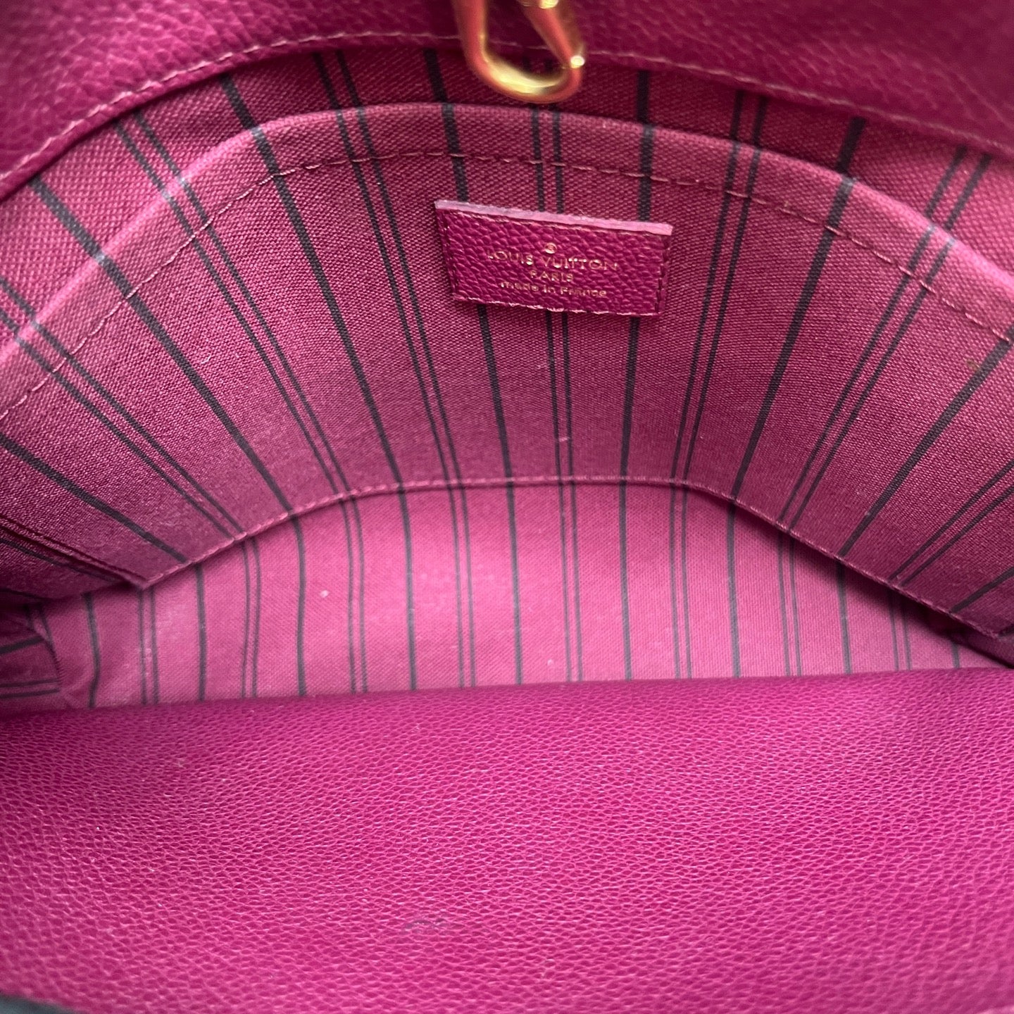 Louis Vuitton - Montaigne MM - Grained Monogram Empreinte leather - Purple - (medium)