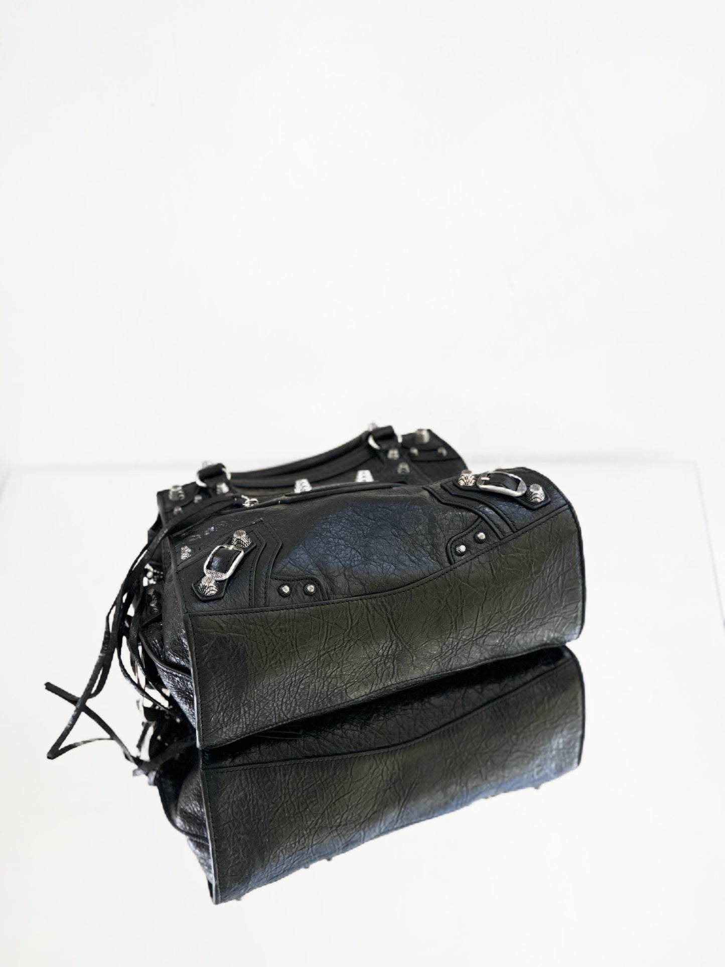 Balenciaga - Neo Cagole City Bag - Leather - Black - (medium)