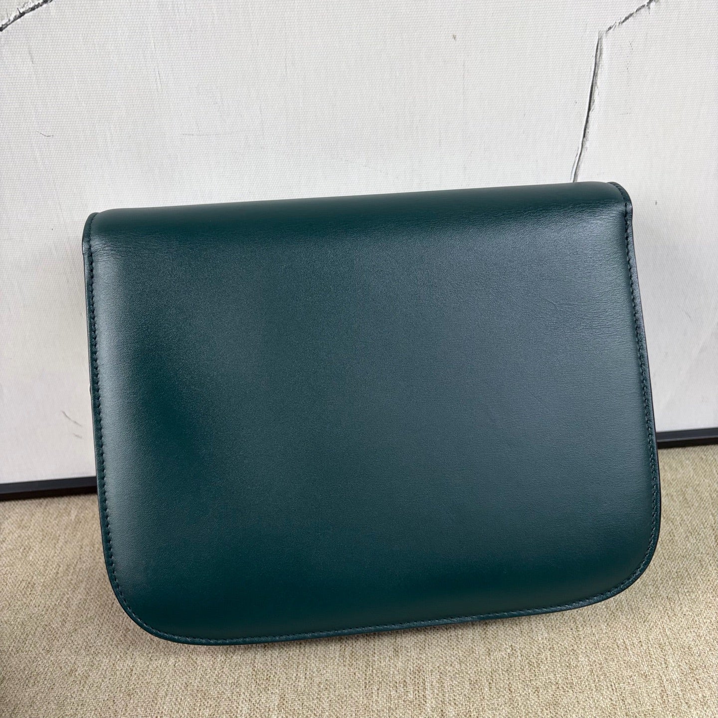 Celine - Classic Box Medium - Leather - Green - (Medium)