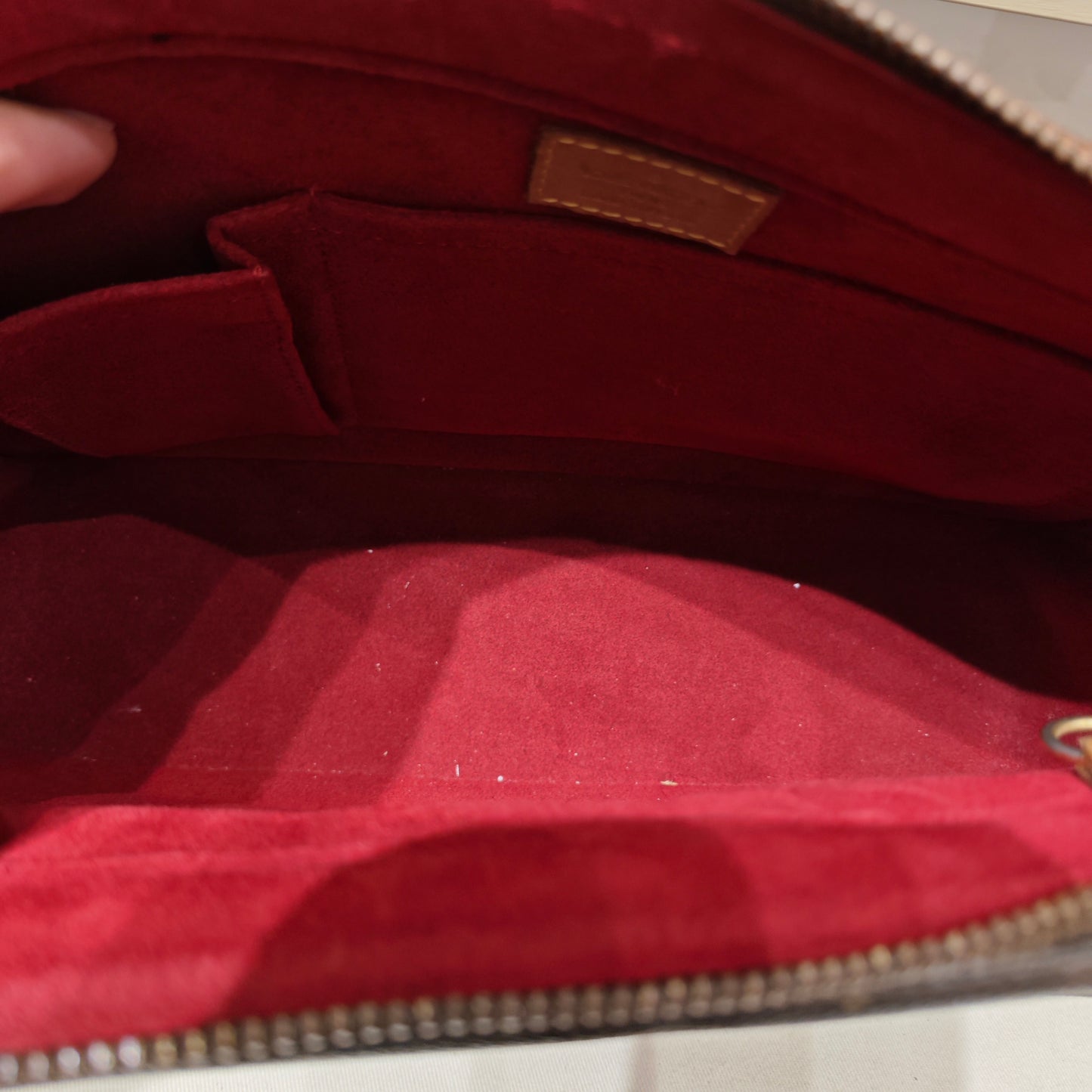 Louis Vuitton - Monogram Flap Shoulder Bag - Monogram coated canvas with Vachetta leather trim - Brown - (Medium)