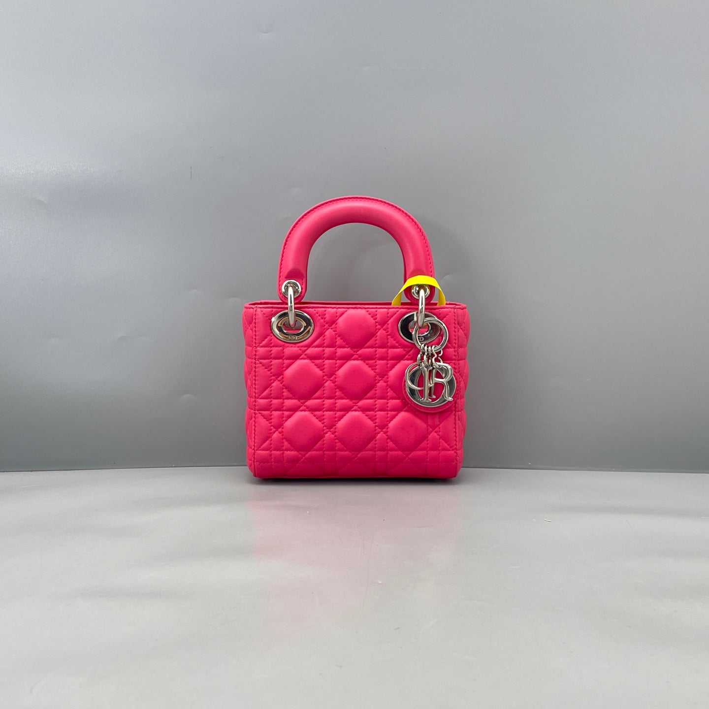 Dior - Lady Dior Mini - Lambskin leather - Rose Pink - (mini)