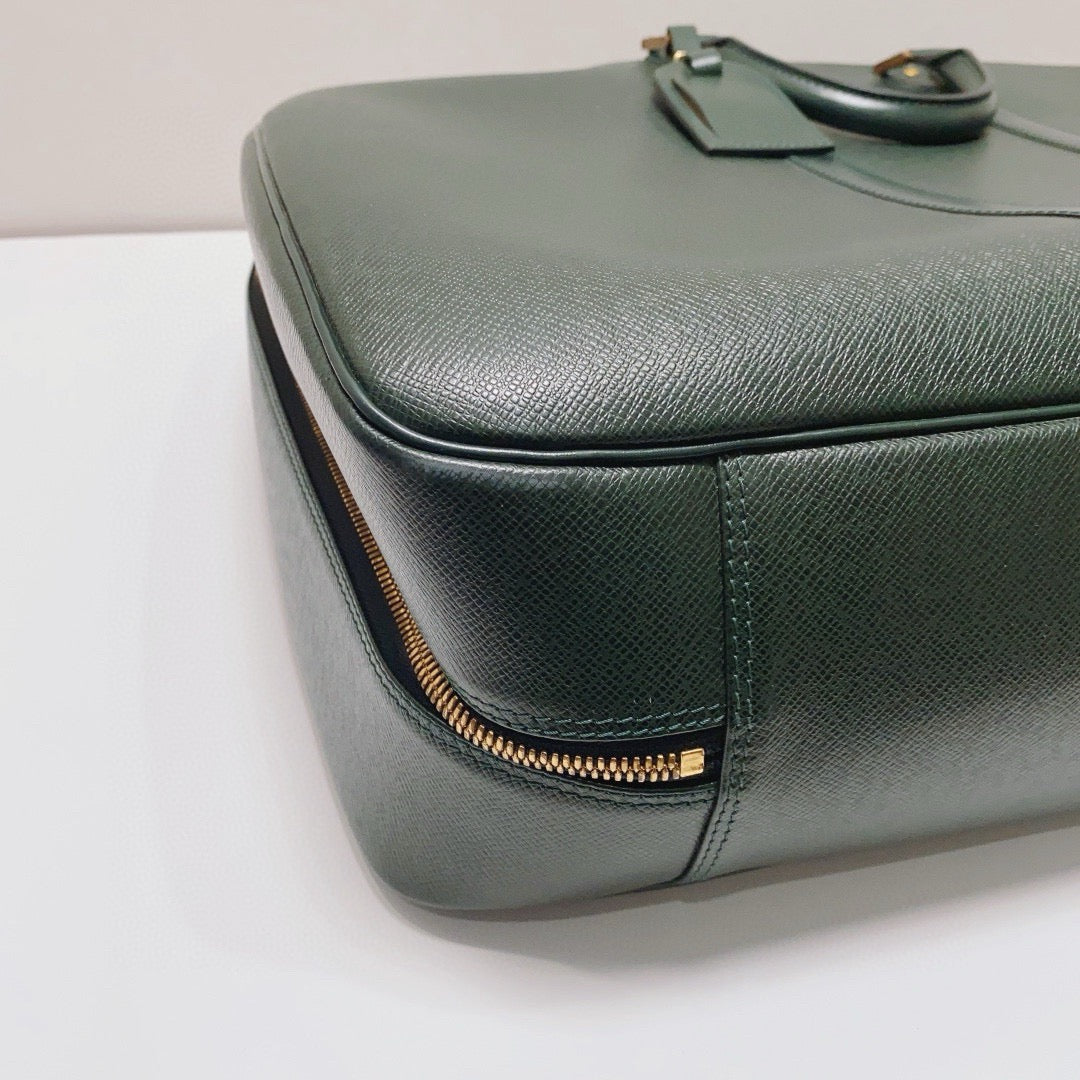 Louis Vuitton - Kendall Boston Bag - Taiga leather - Green - (Large)