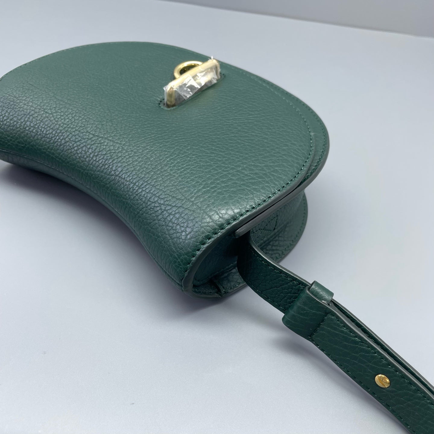 Burberry - Saddle Bag - Leather - Green - (small)